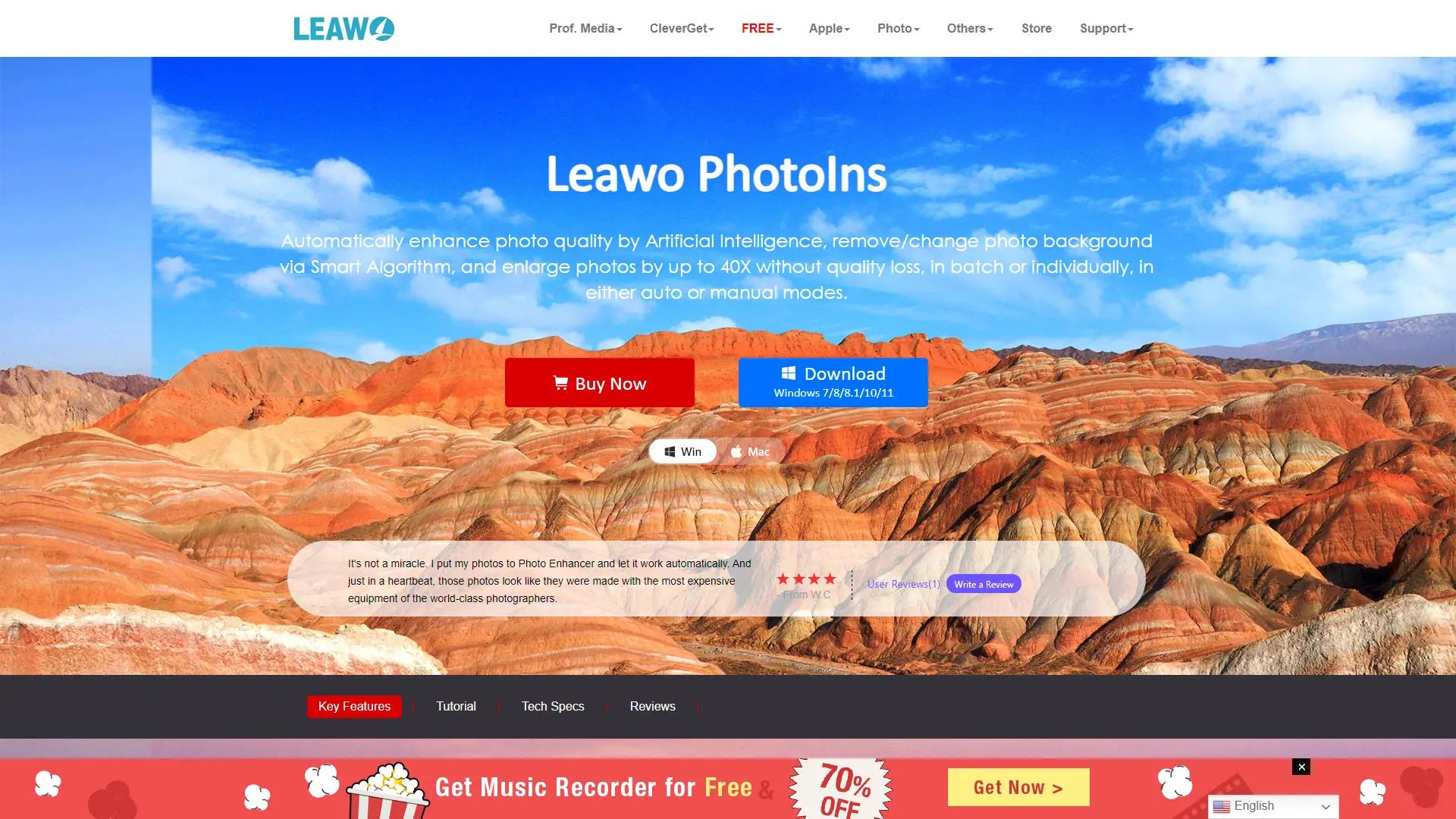 Leawo PhotoIns screenshot