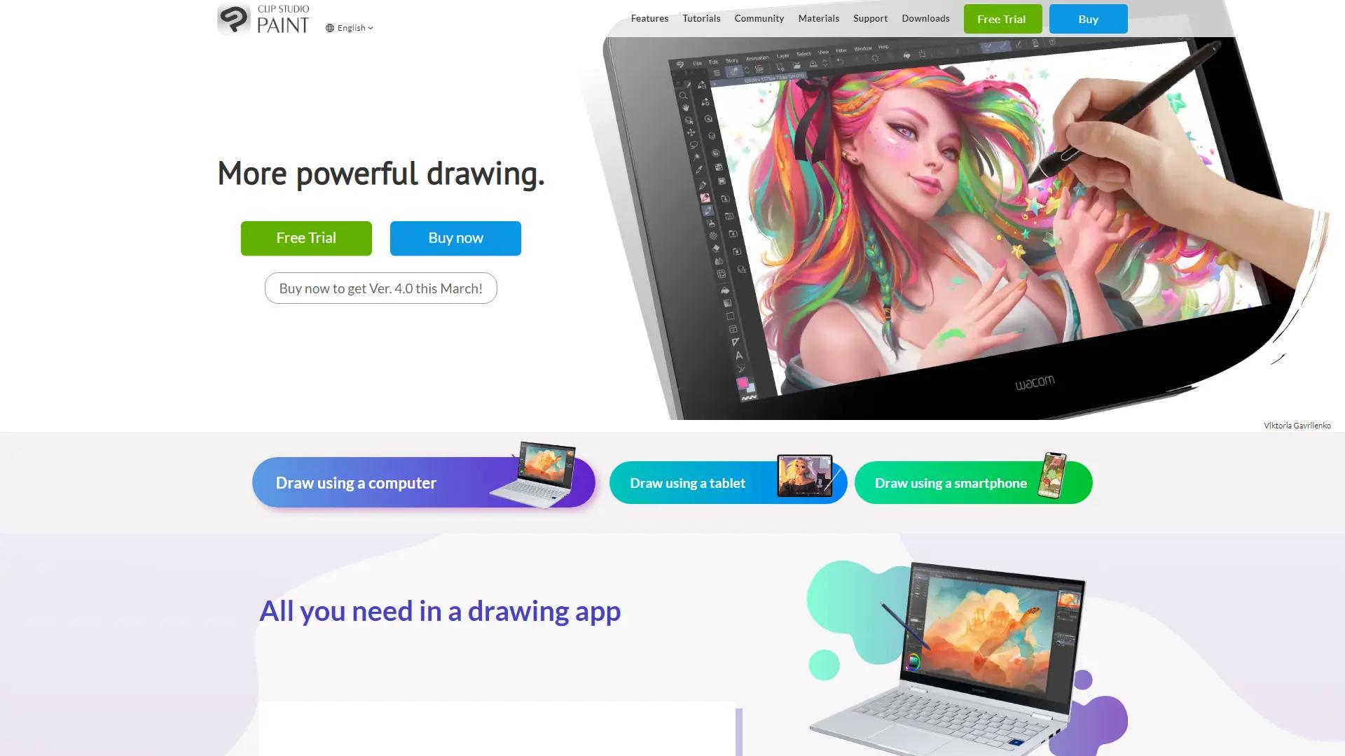 Clipstudio screenshot