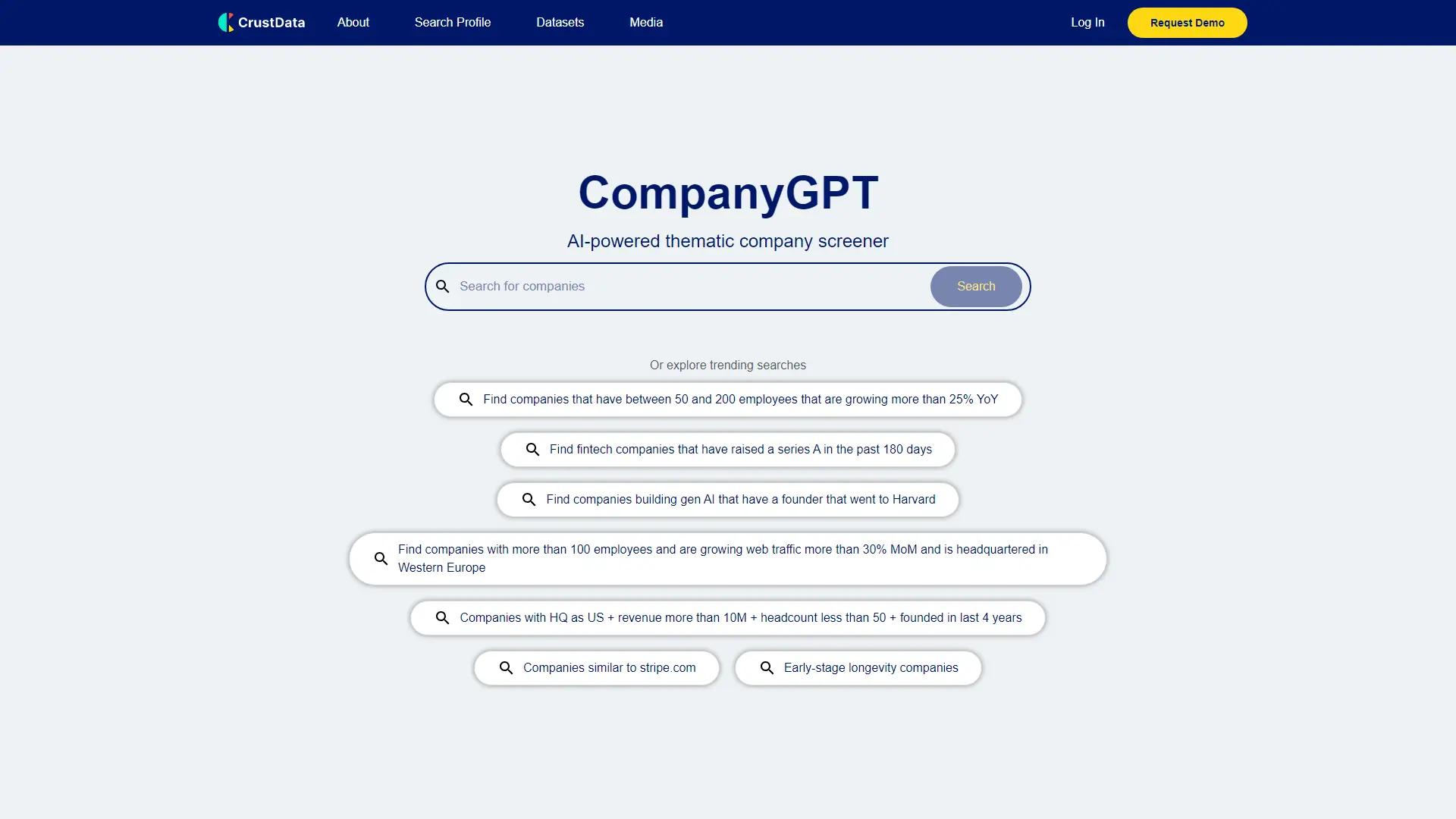 CompanyGPT screenshot