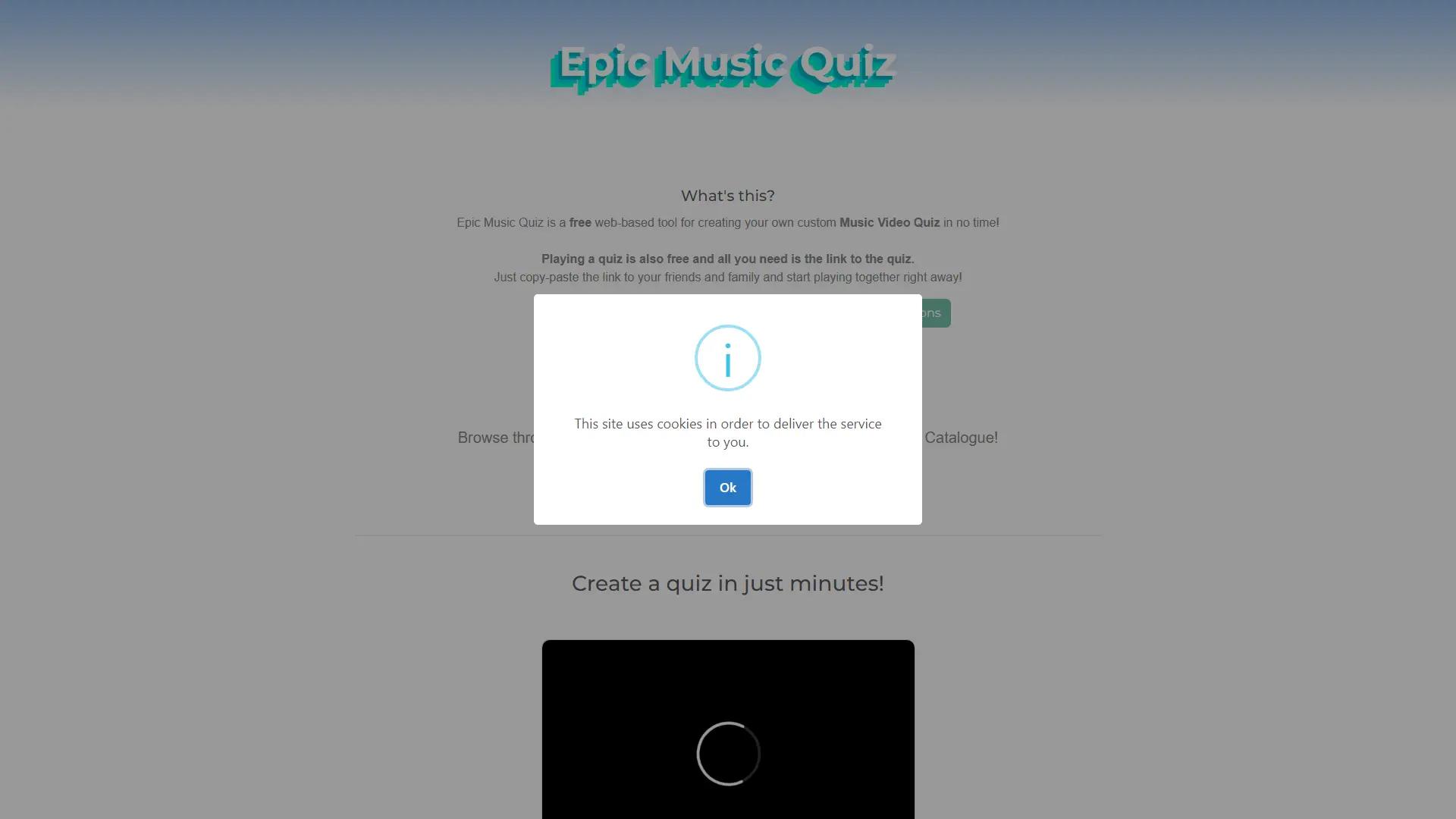 EpicMusicQuiz screenshot