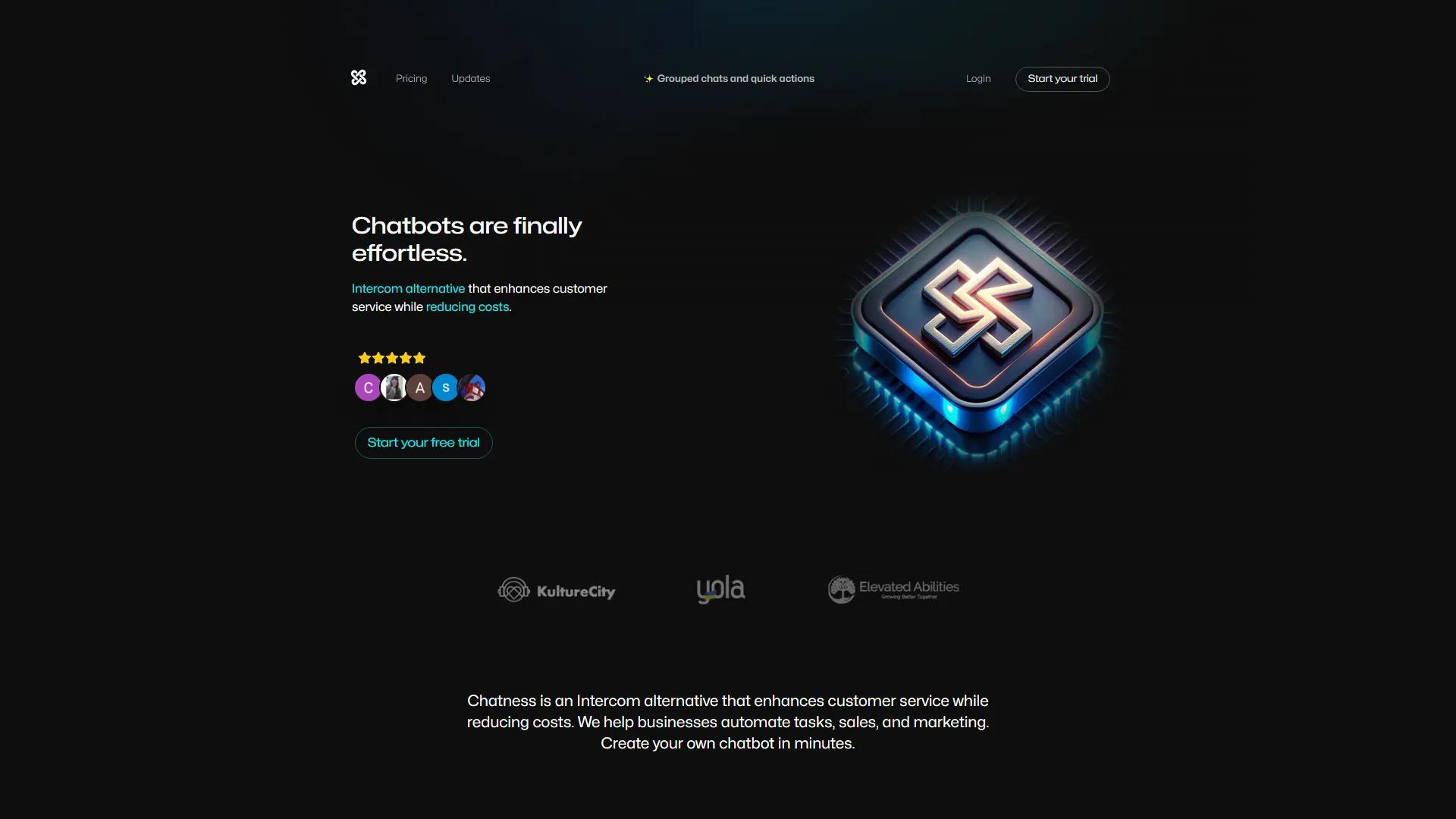 Chatness screenshot