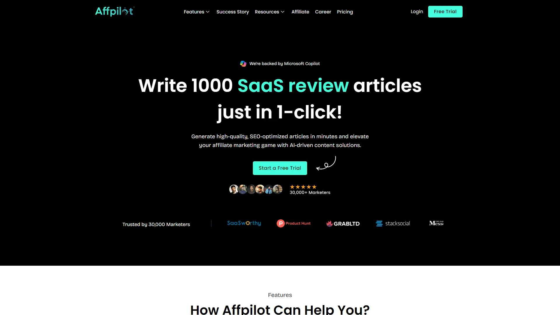 Affpilot AI screenshot