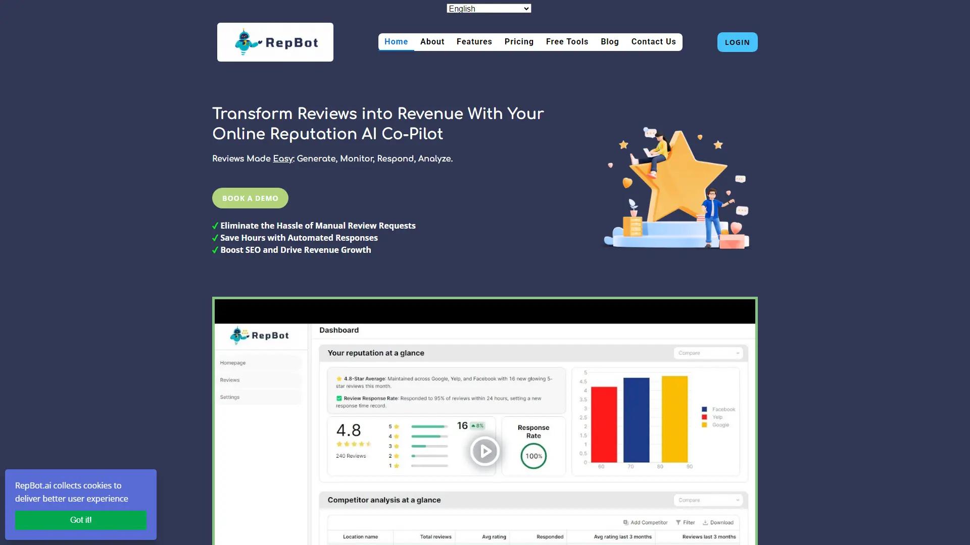 Repbot.Ai screenshot