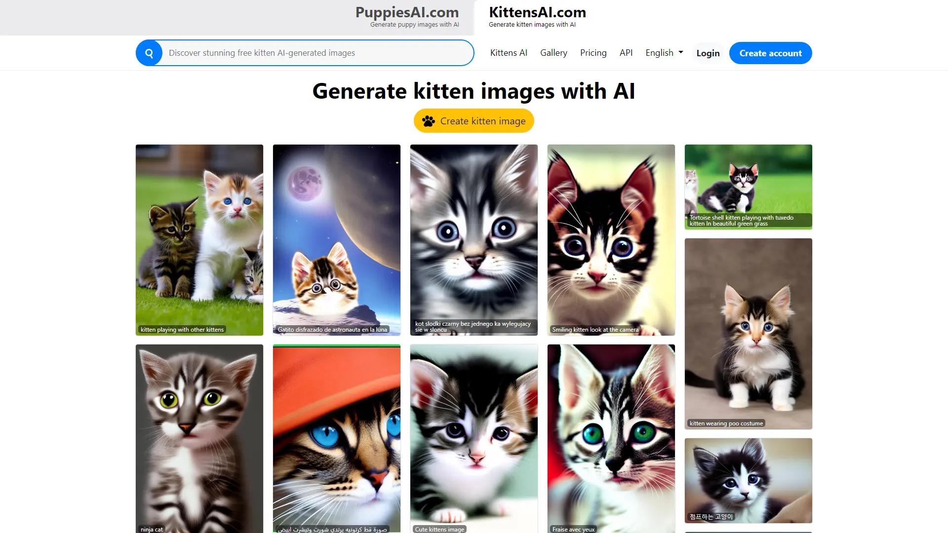 KittensAI screenshot