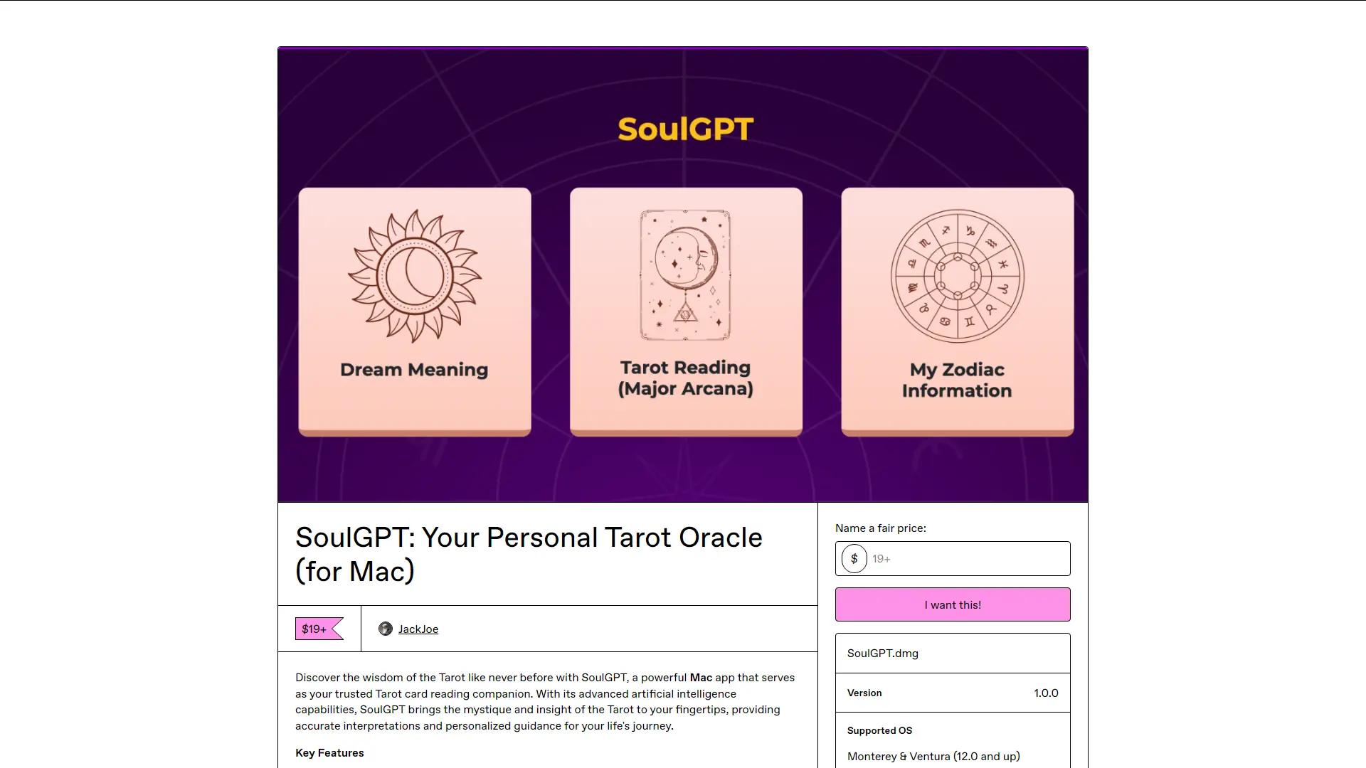 SoulGPT screenshot