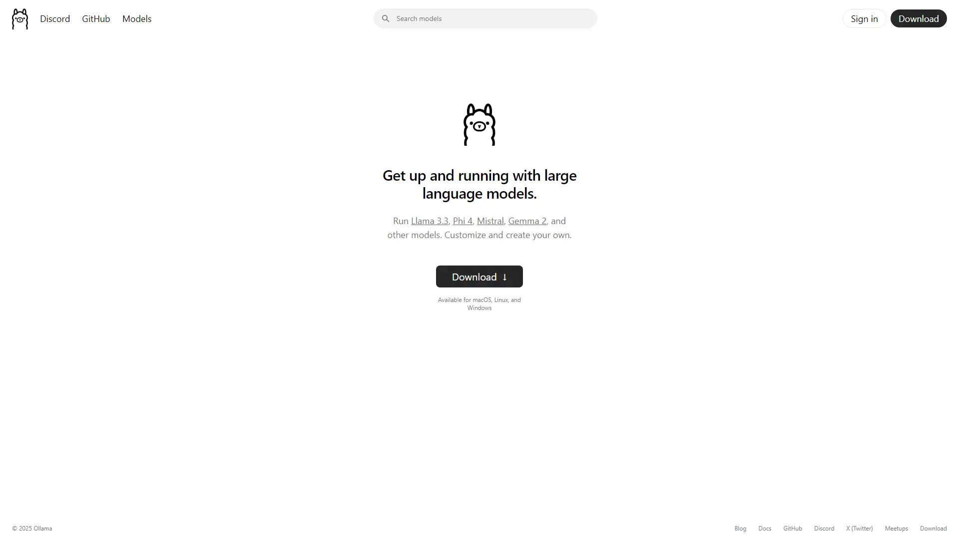 Ollama.Ai screenshot