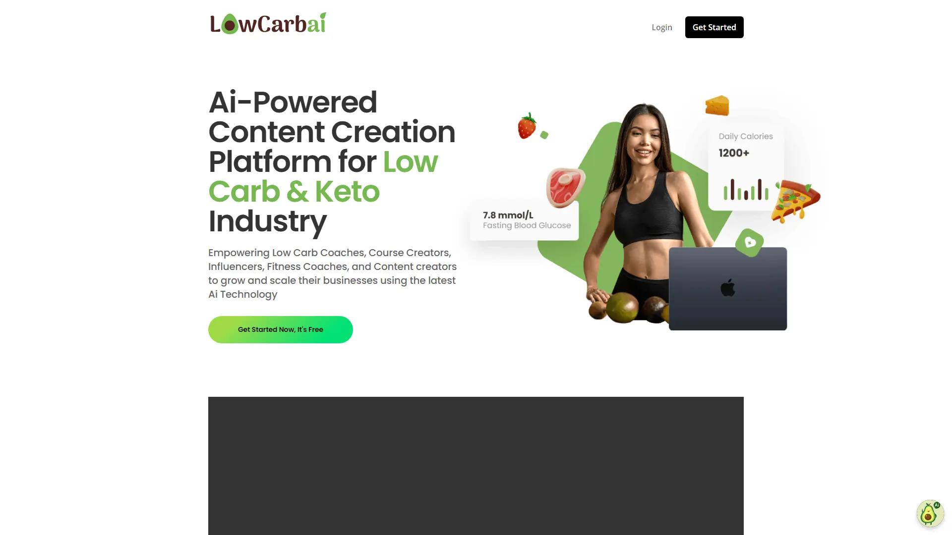 LowcarbAI screenshot