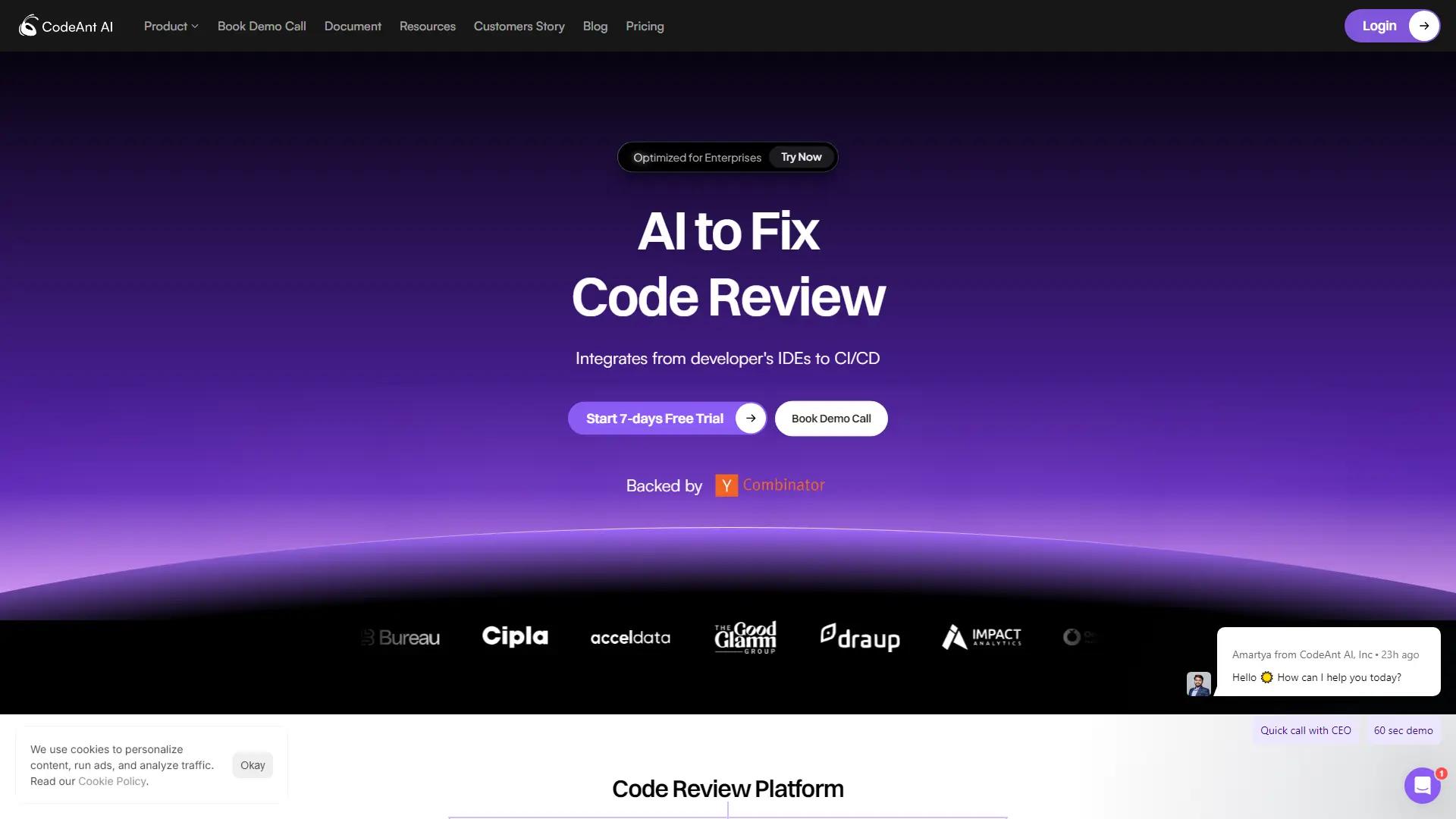 Codeant.Ai screenshot