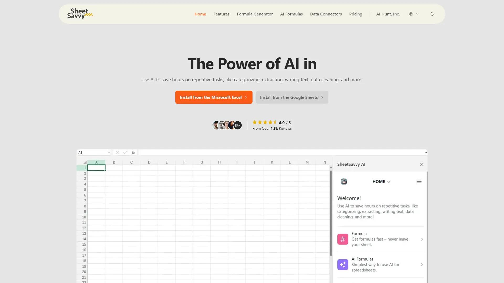 SheetSavvy AI screenshot