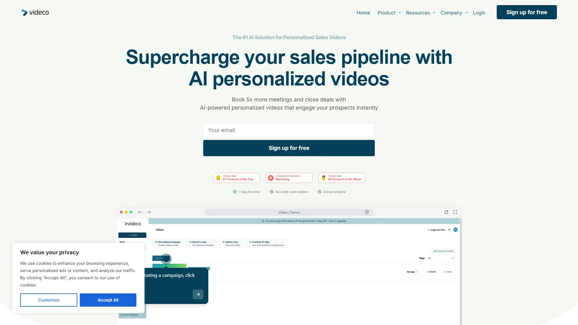 Videco.Io screenshot