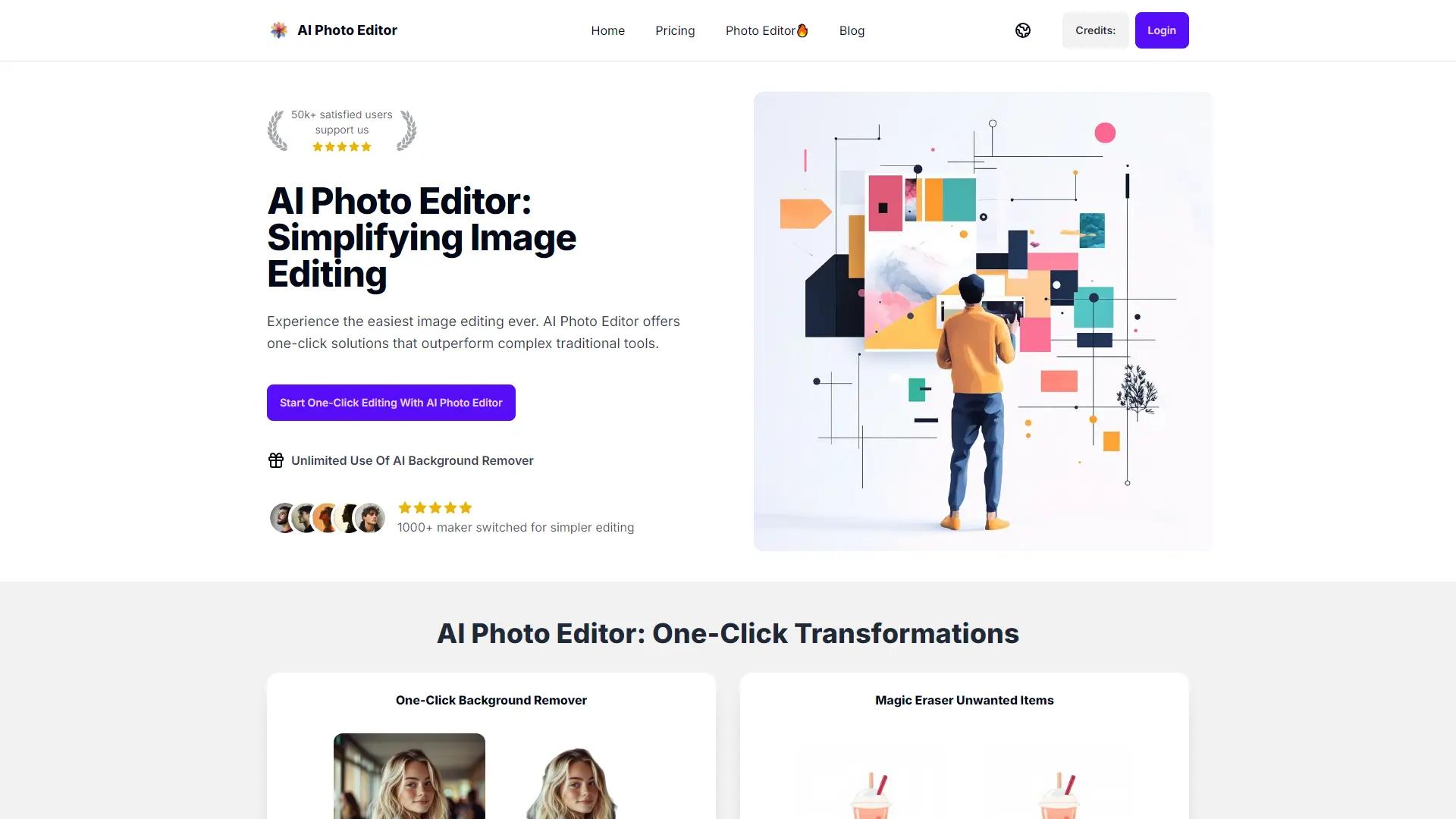 AI Photo Editor screenshot
