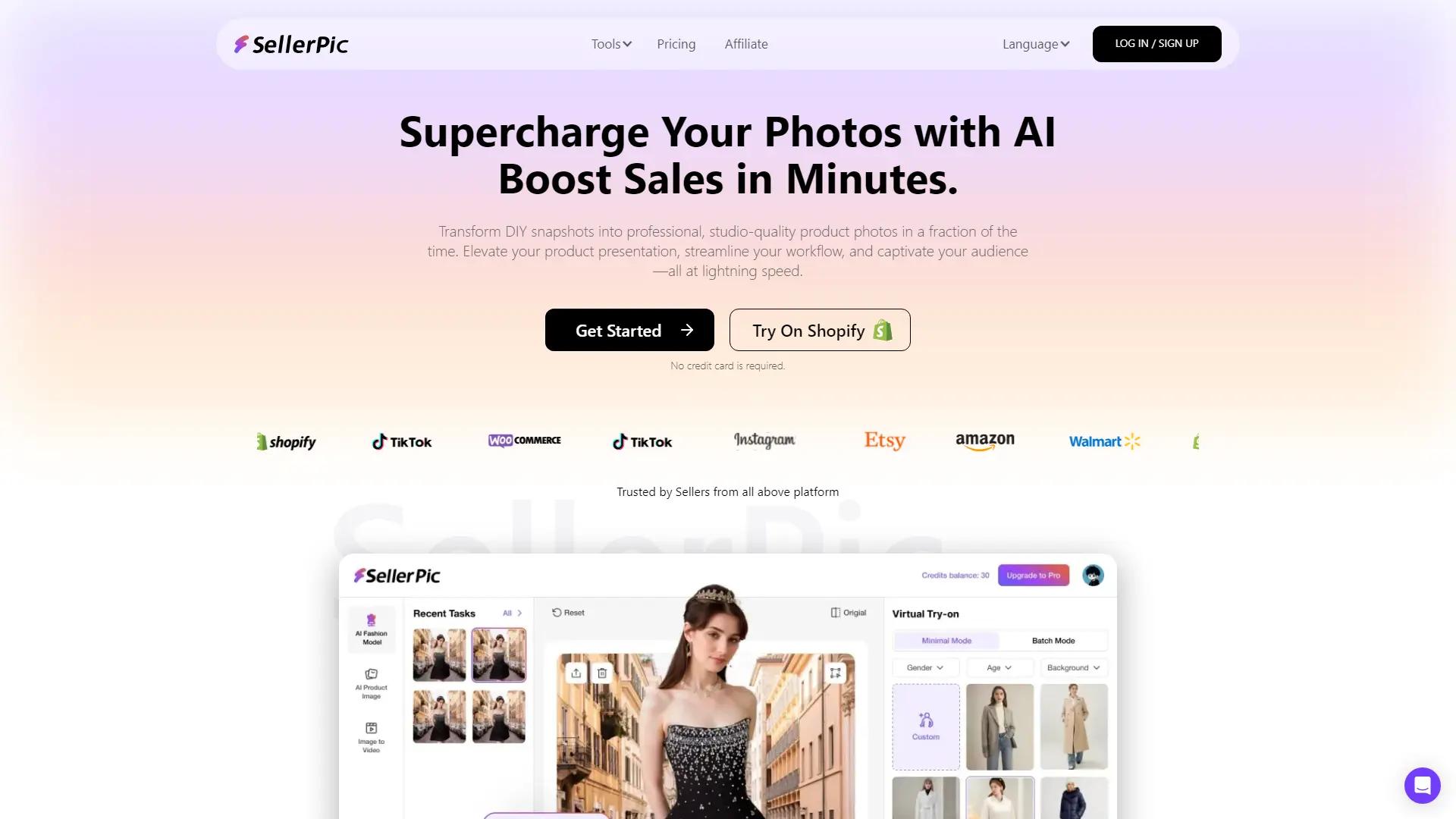 SellerPic screenshot