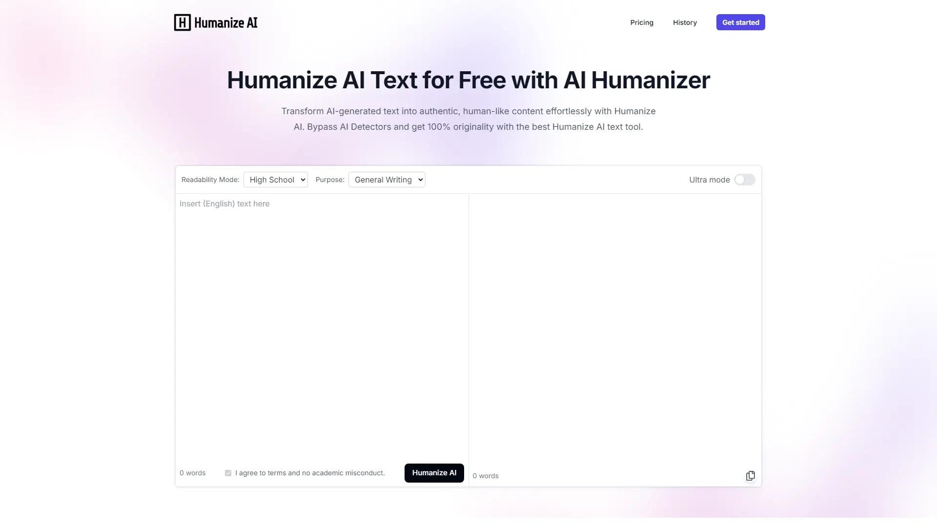 HumanizeAI screenshot