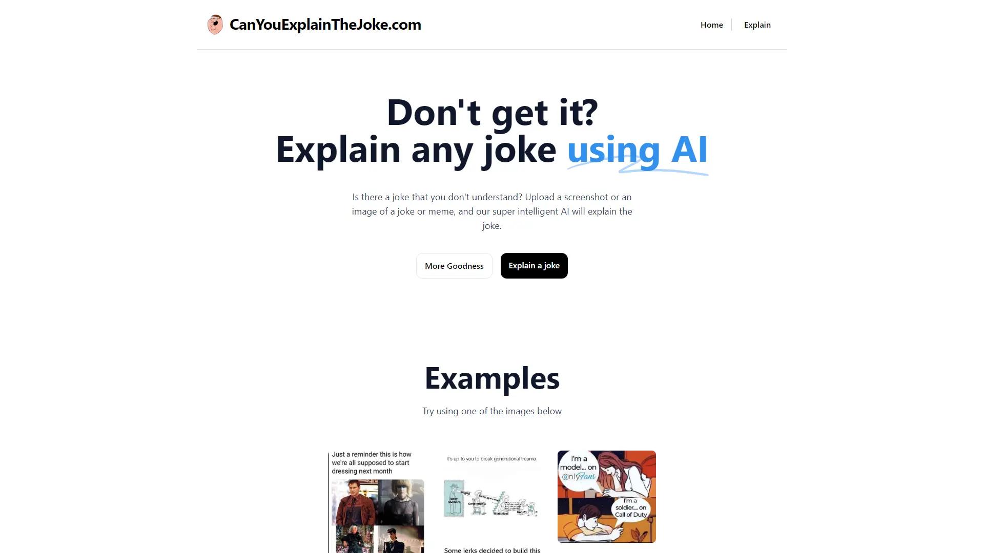 CanYouExplainTheJoke screenshot