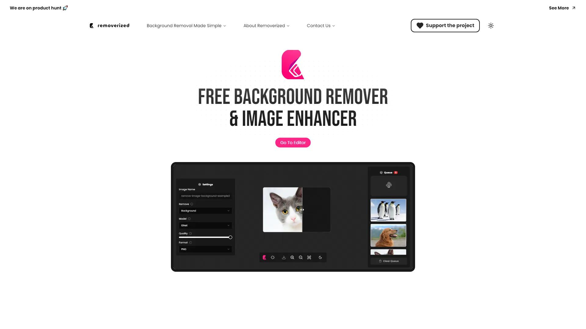 Removerized screenshot