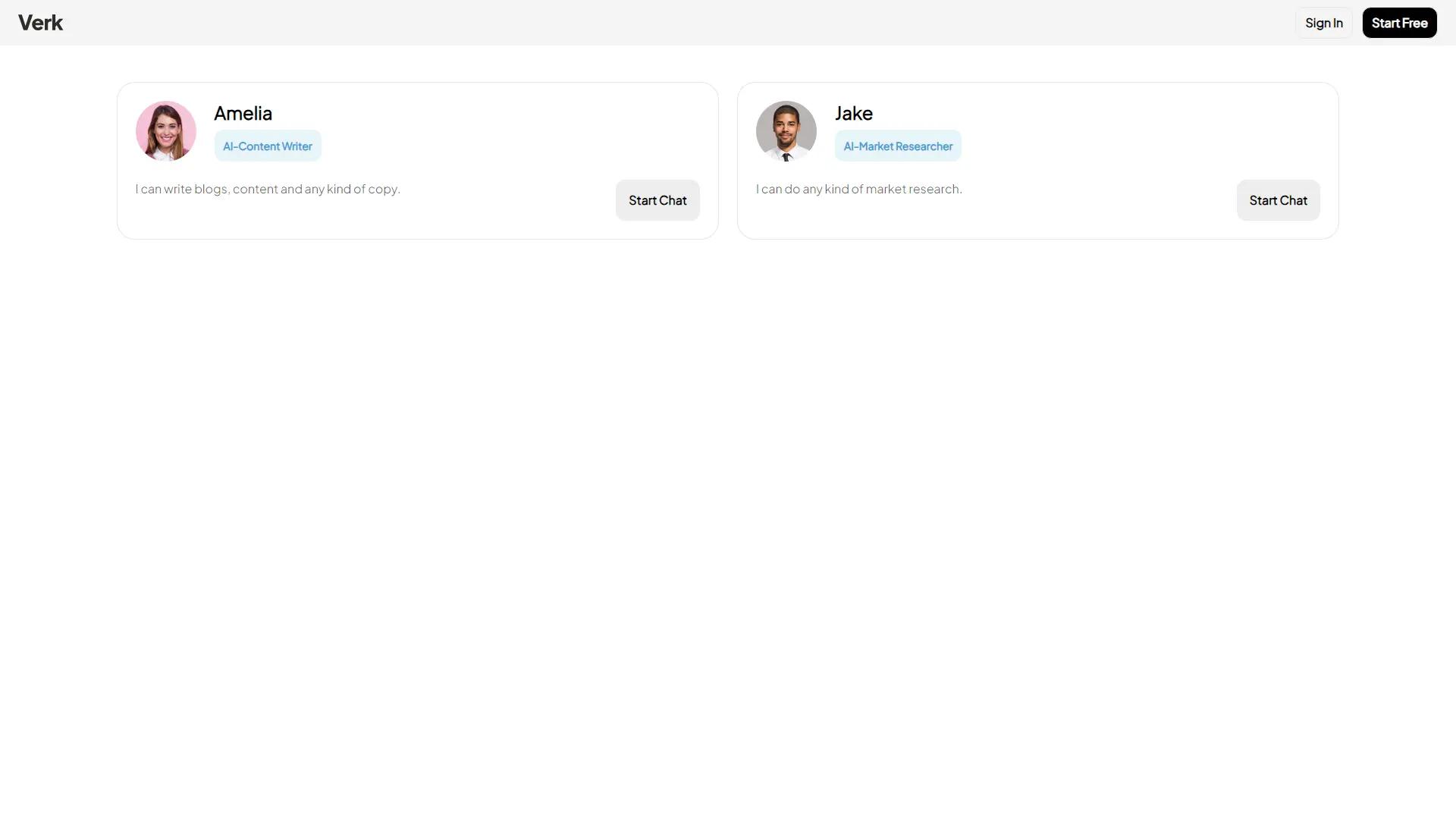 Verk screenshot