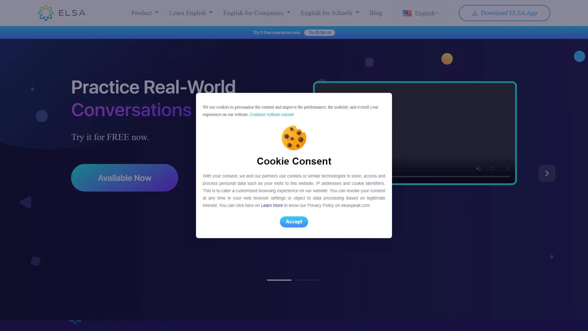 elsaspeak screenshot