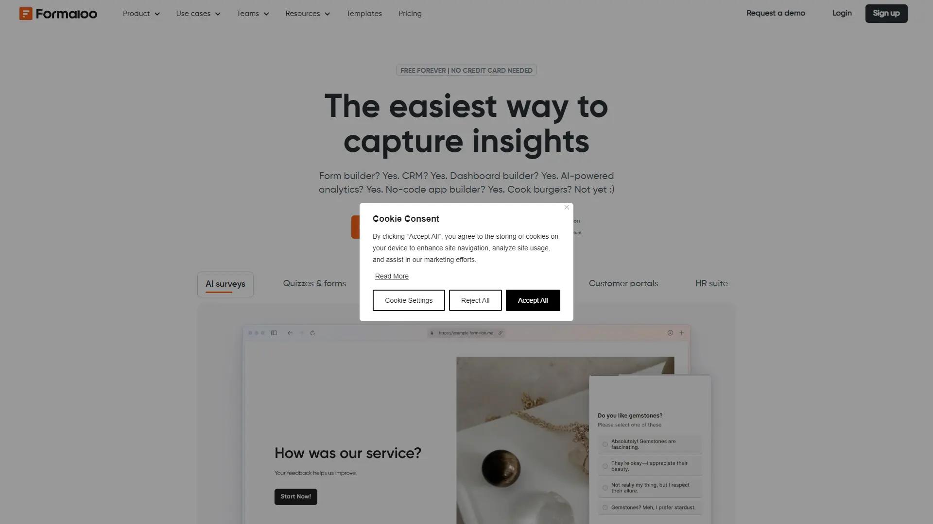Formaloo Free screenshot