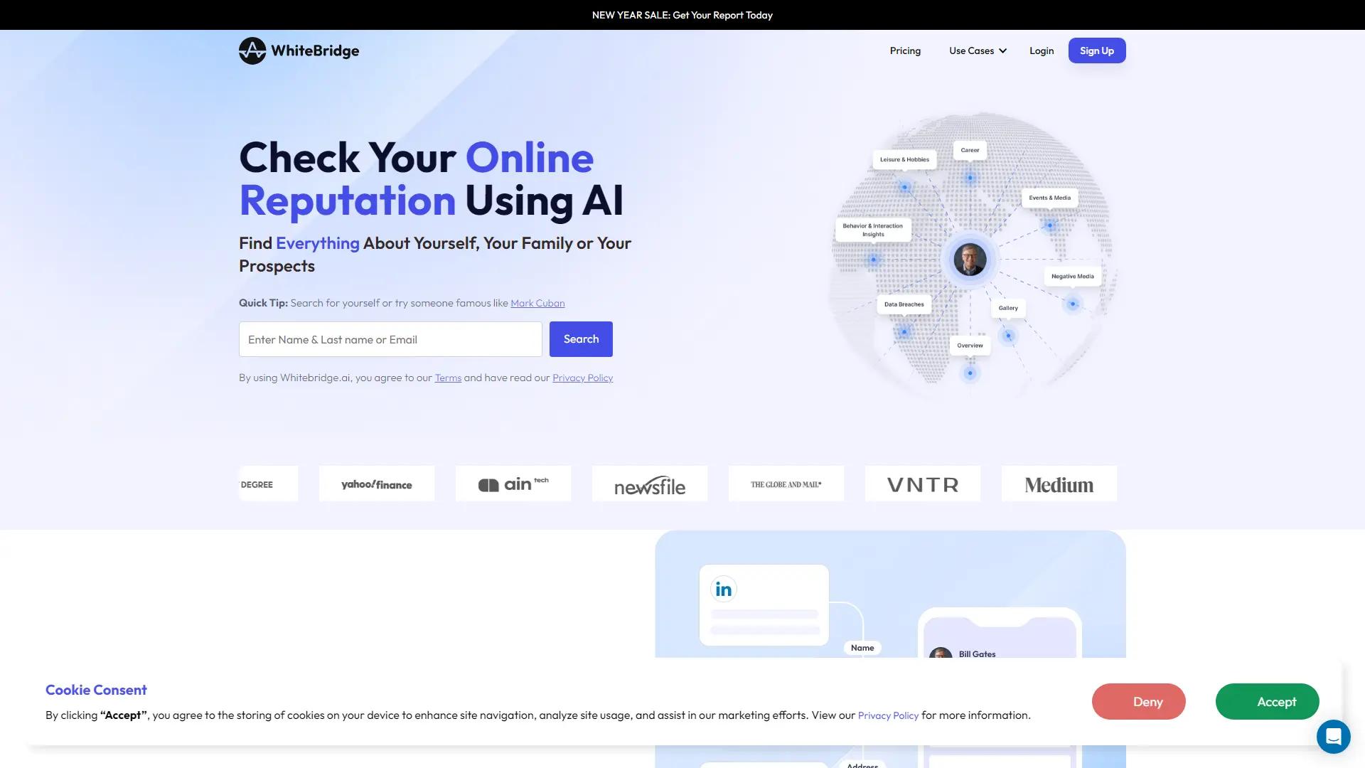 Whitebridge.Ai screenshot
