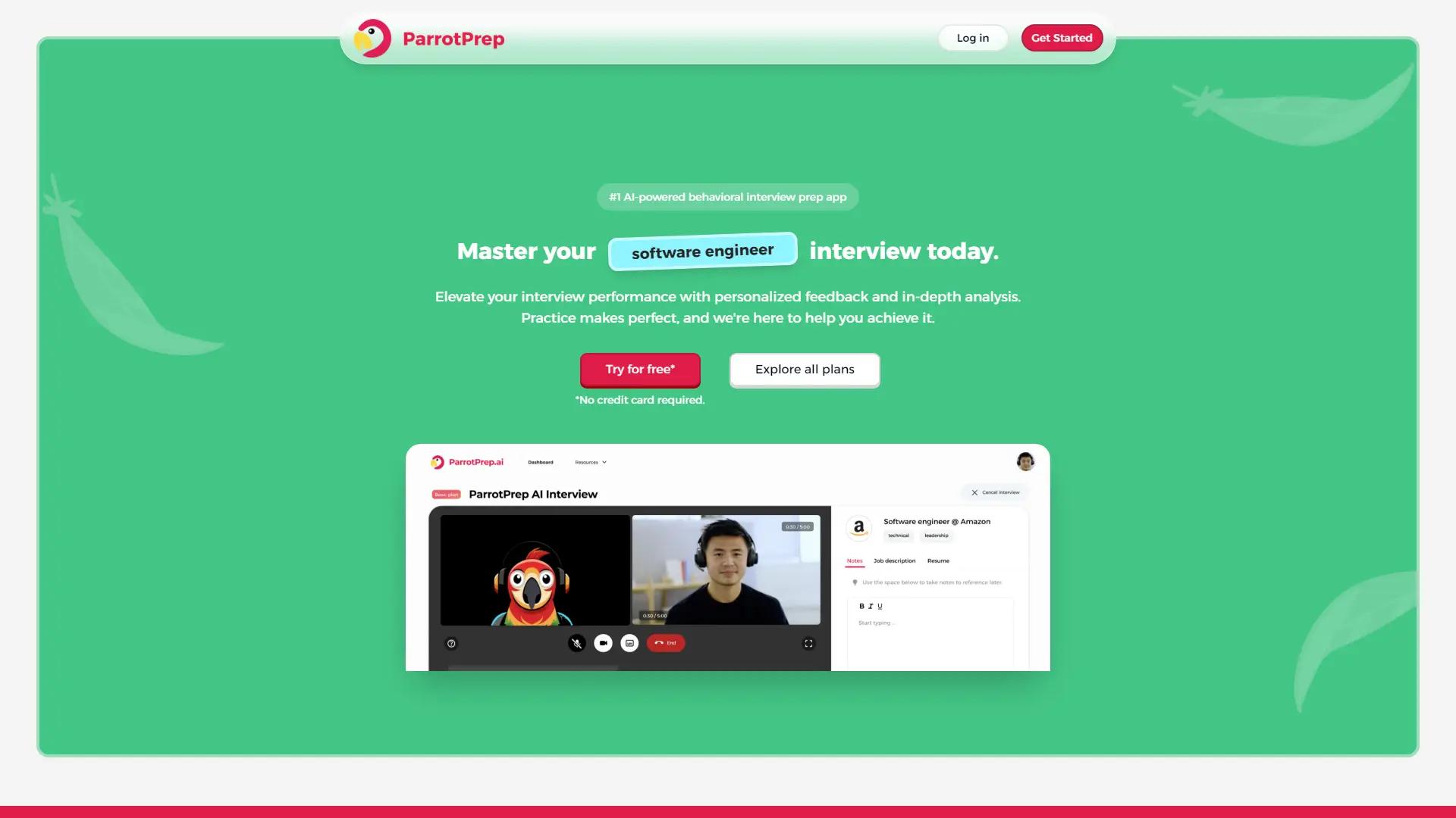 Parrot Prep screenshot