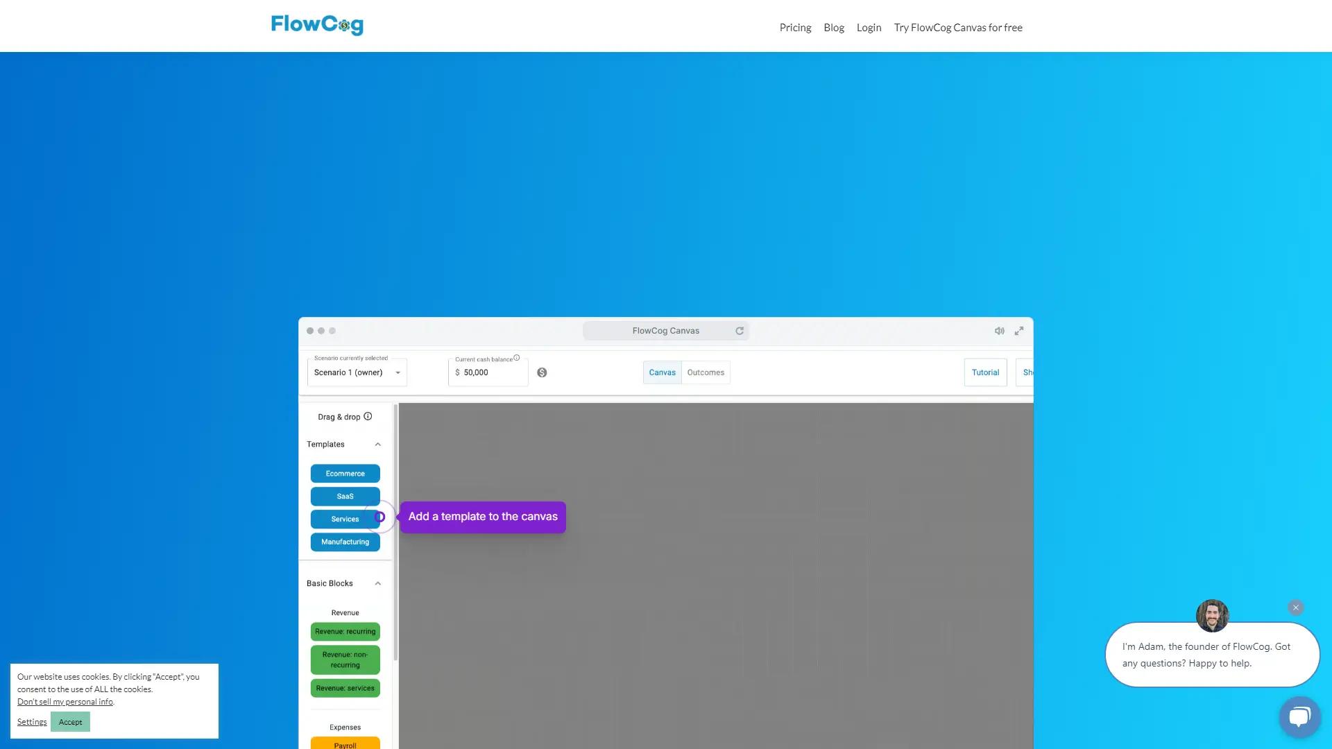 FlowCog screenshot