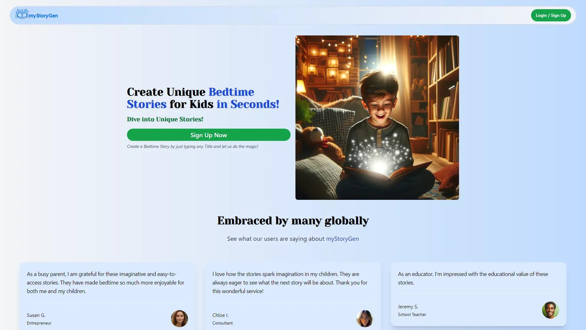 My Story Gen screenshot