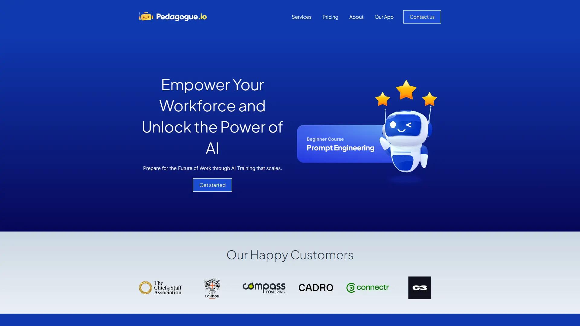 Pedagogue AI screenshot