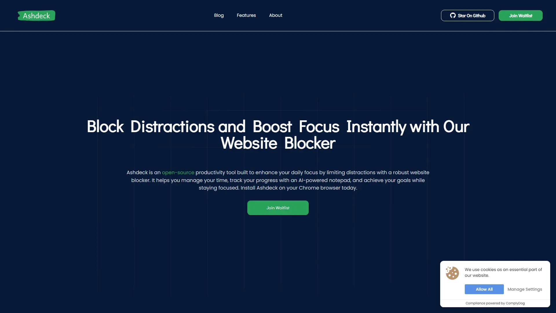 Ashdeck screenshot