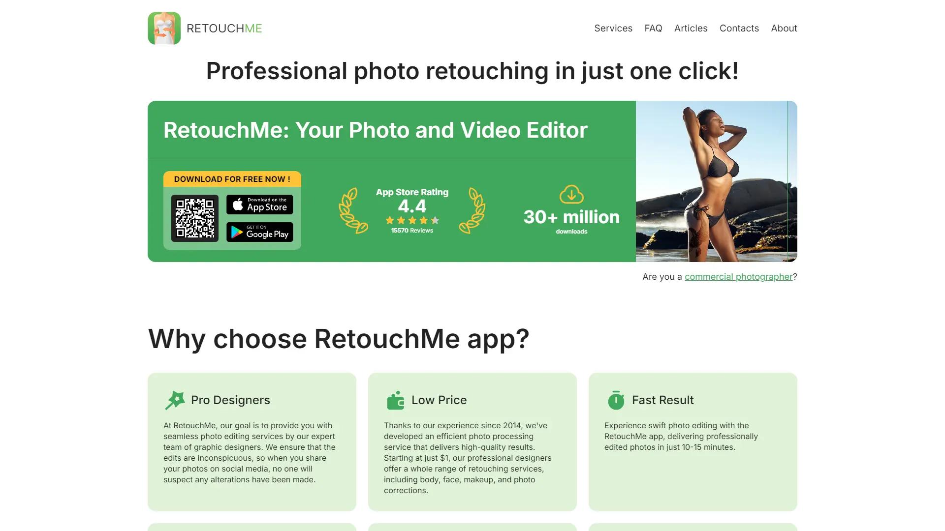 RetouchMe screenshot