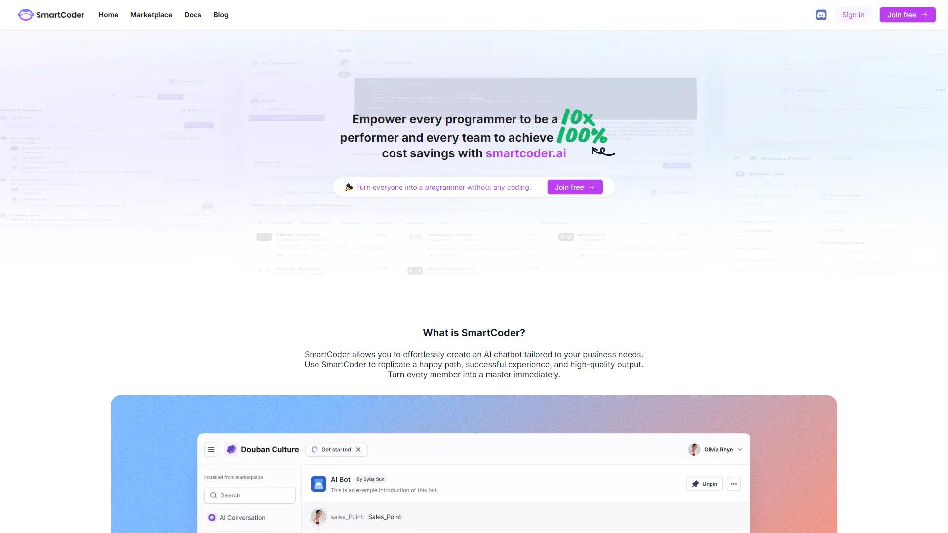 SmartCoder AI screenshot