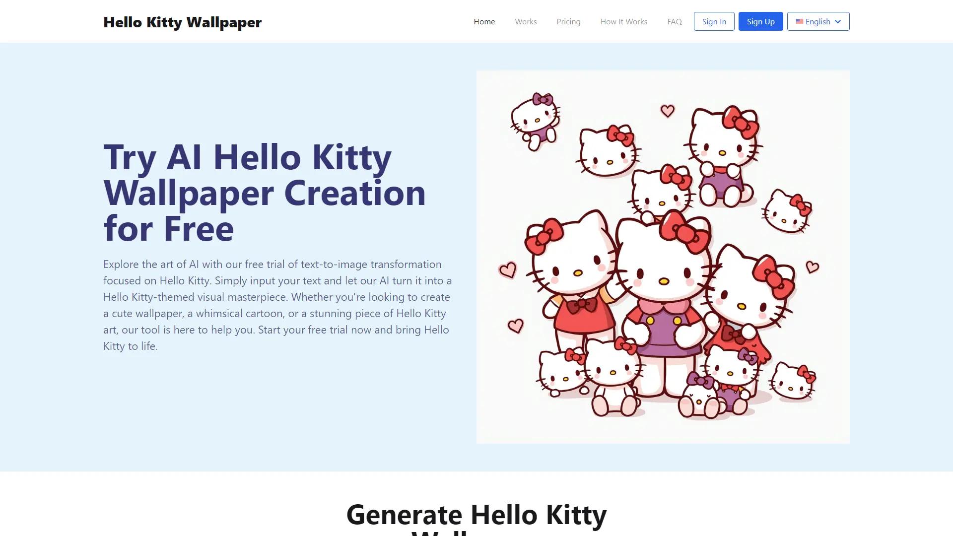 Hello Kitty Wallpaper screenshot