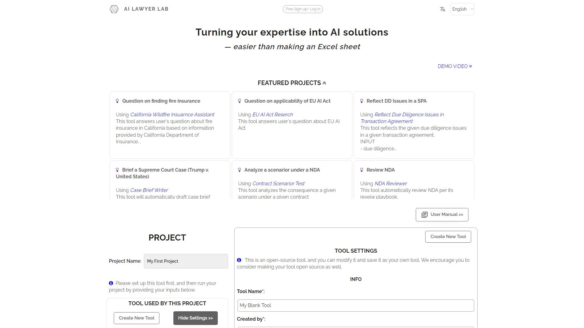 AI Lawyer Lab screenshot