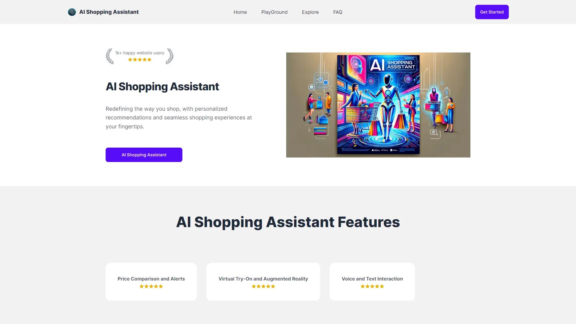 AIShoppingAssistant screenshot