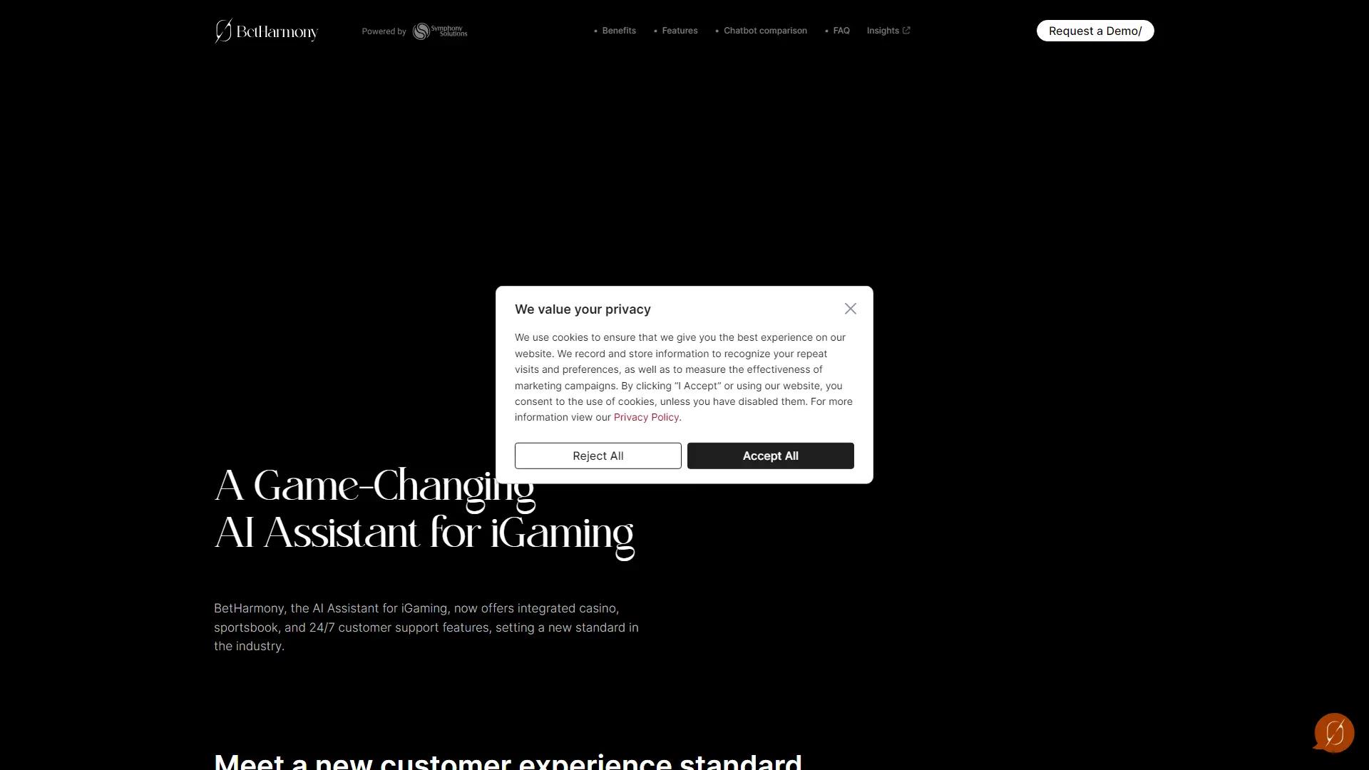 BetHarmony screenshot