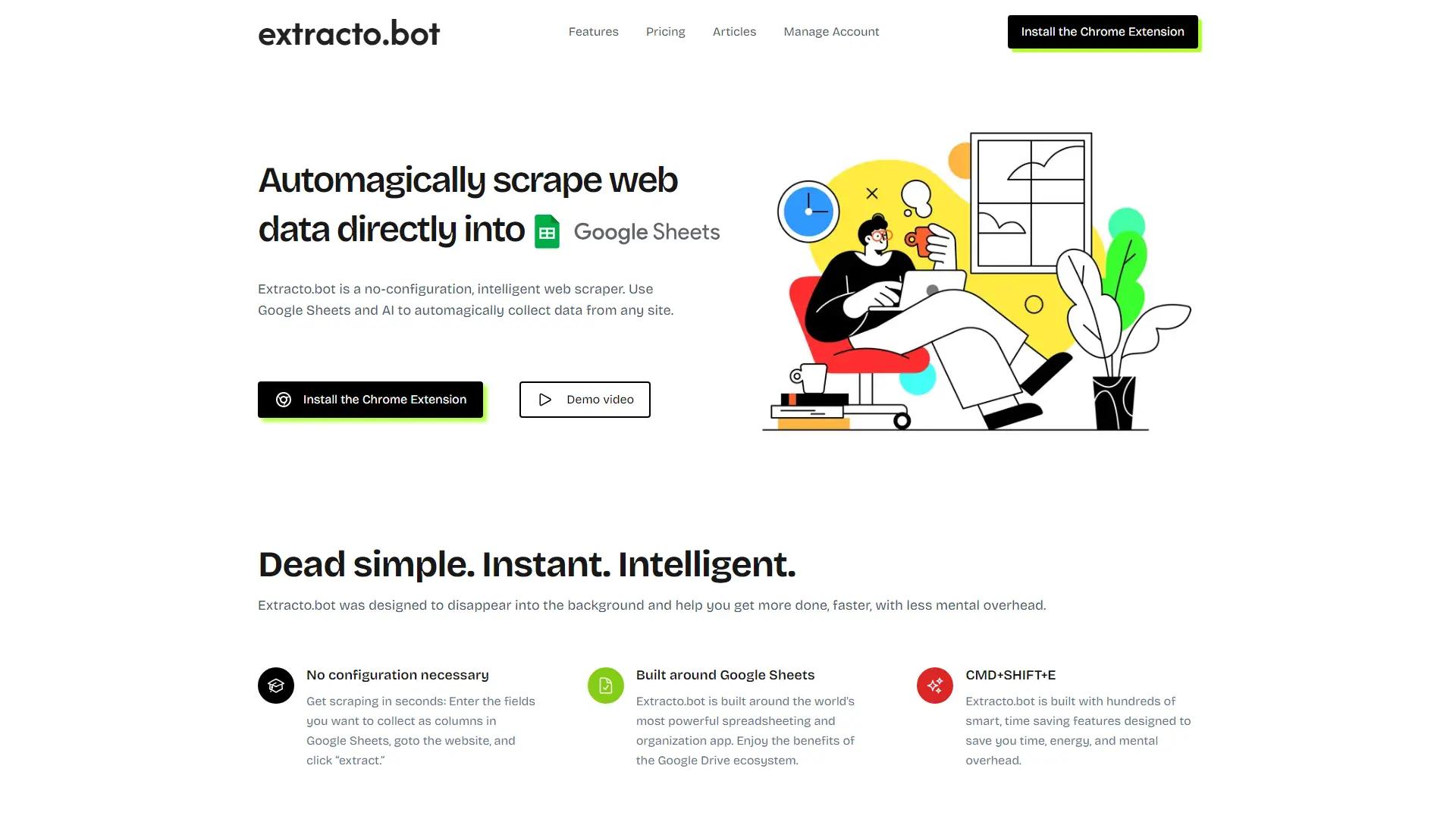 Extracto.Bot screenshot