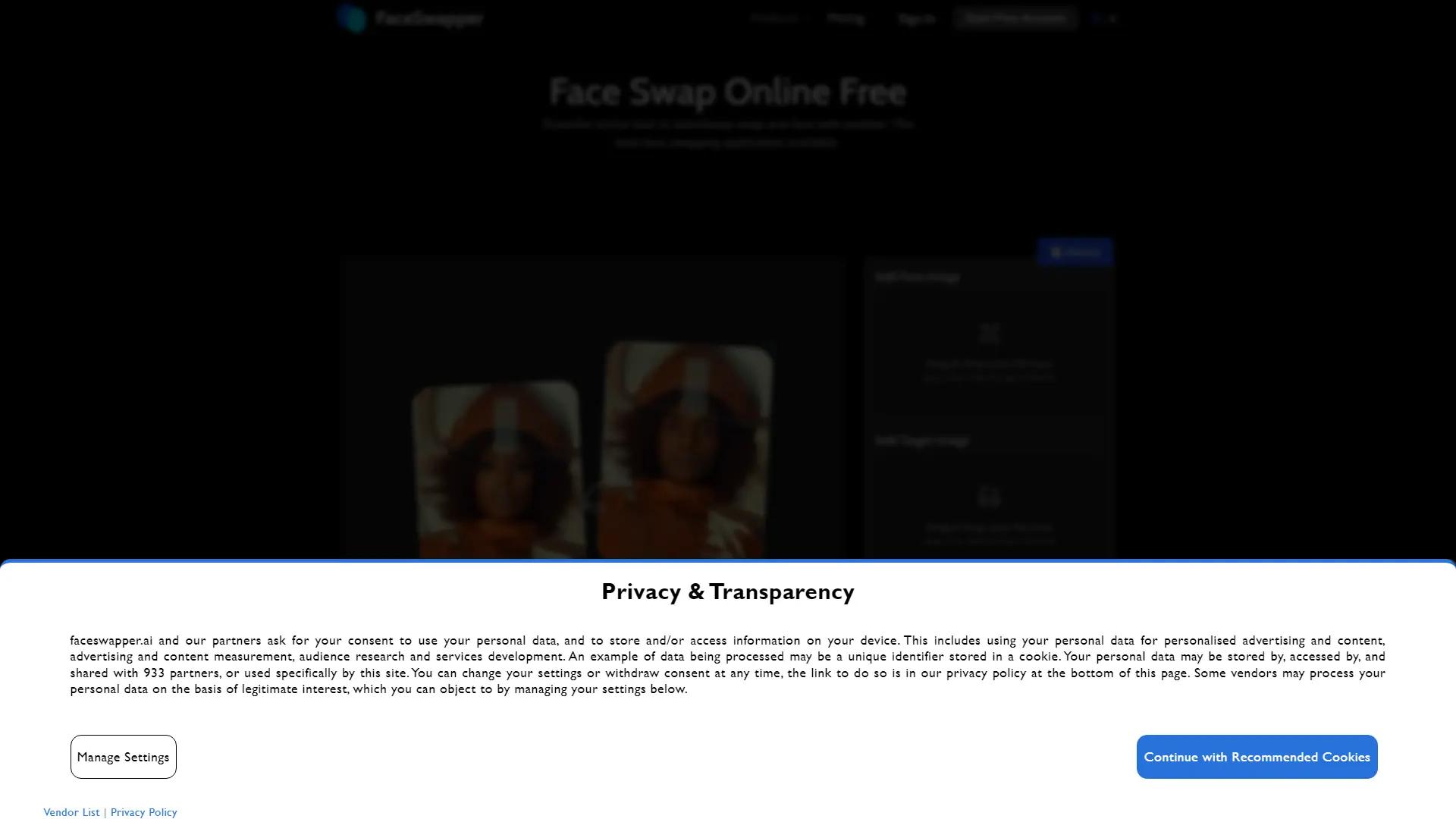 Face Swapper AI screenshot