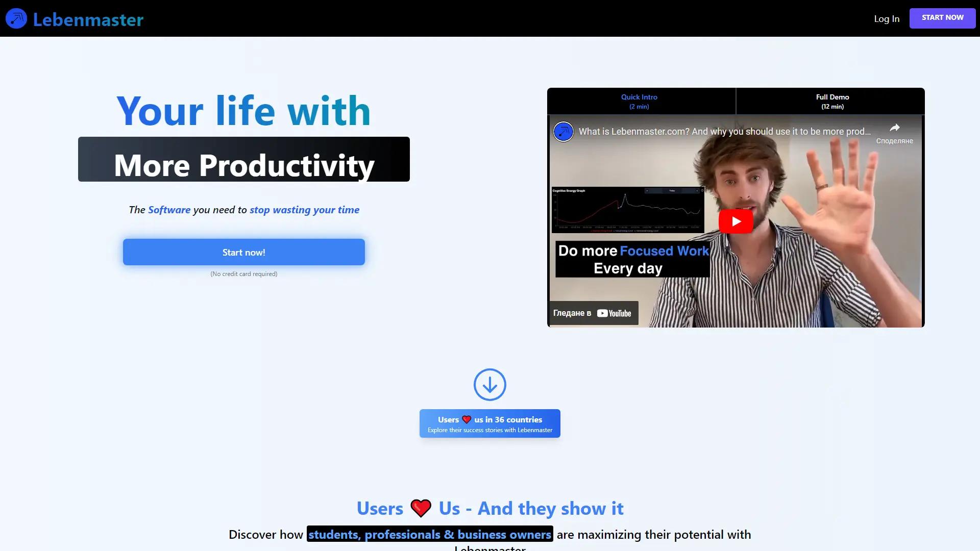 Lebenmaster screenshot