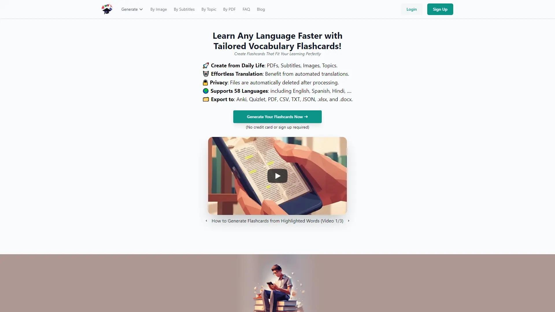 VocabGenerator screenshot