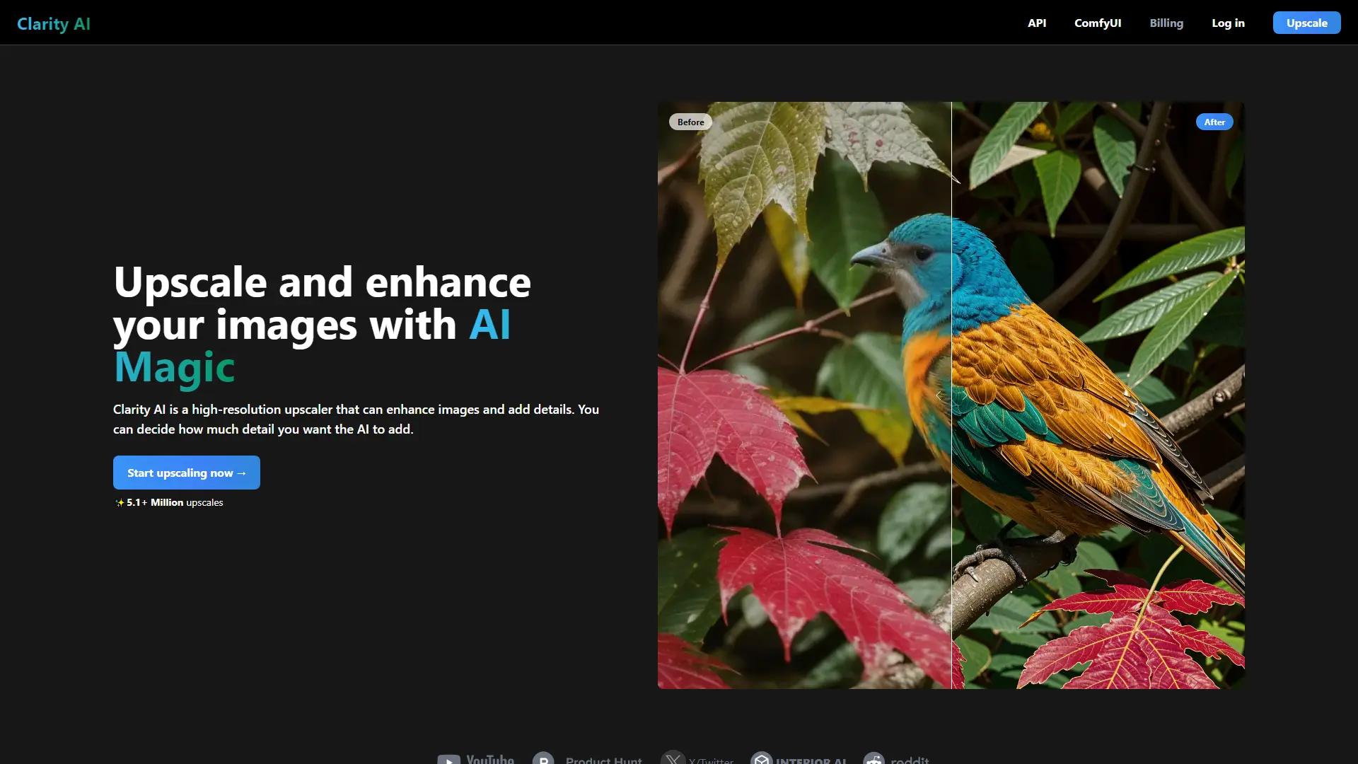 ClarityAI screenshot