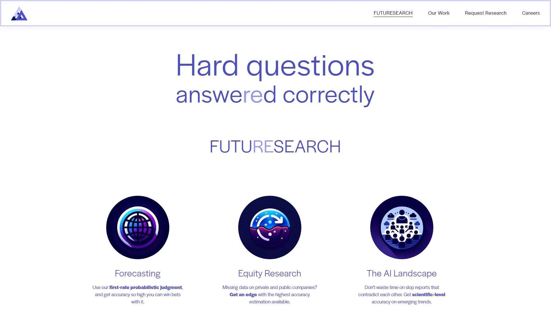Futuresearch screenshot