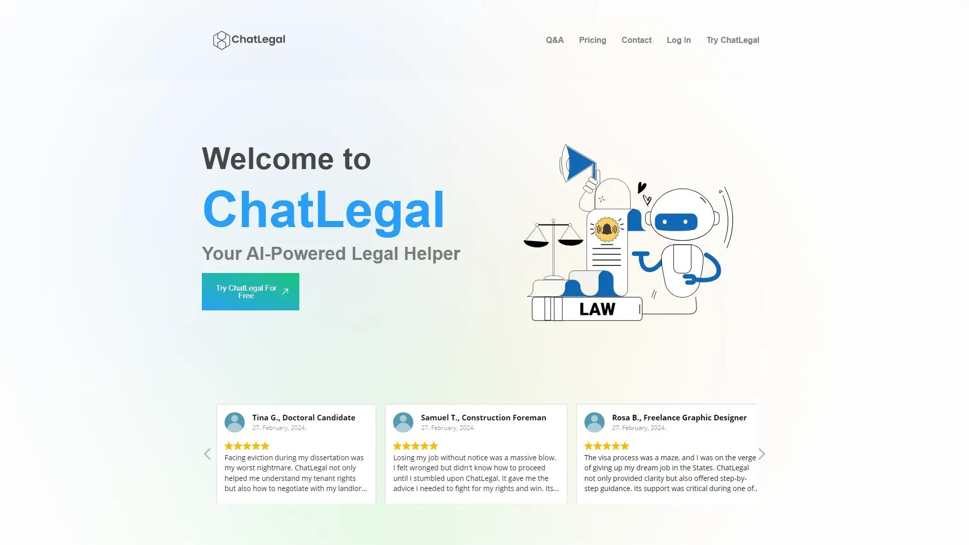 ChatLegal screenshot