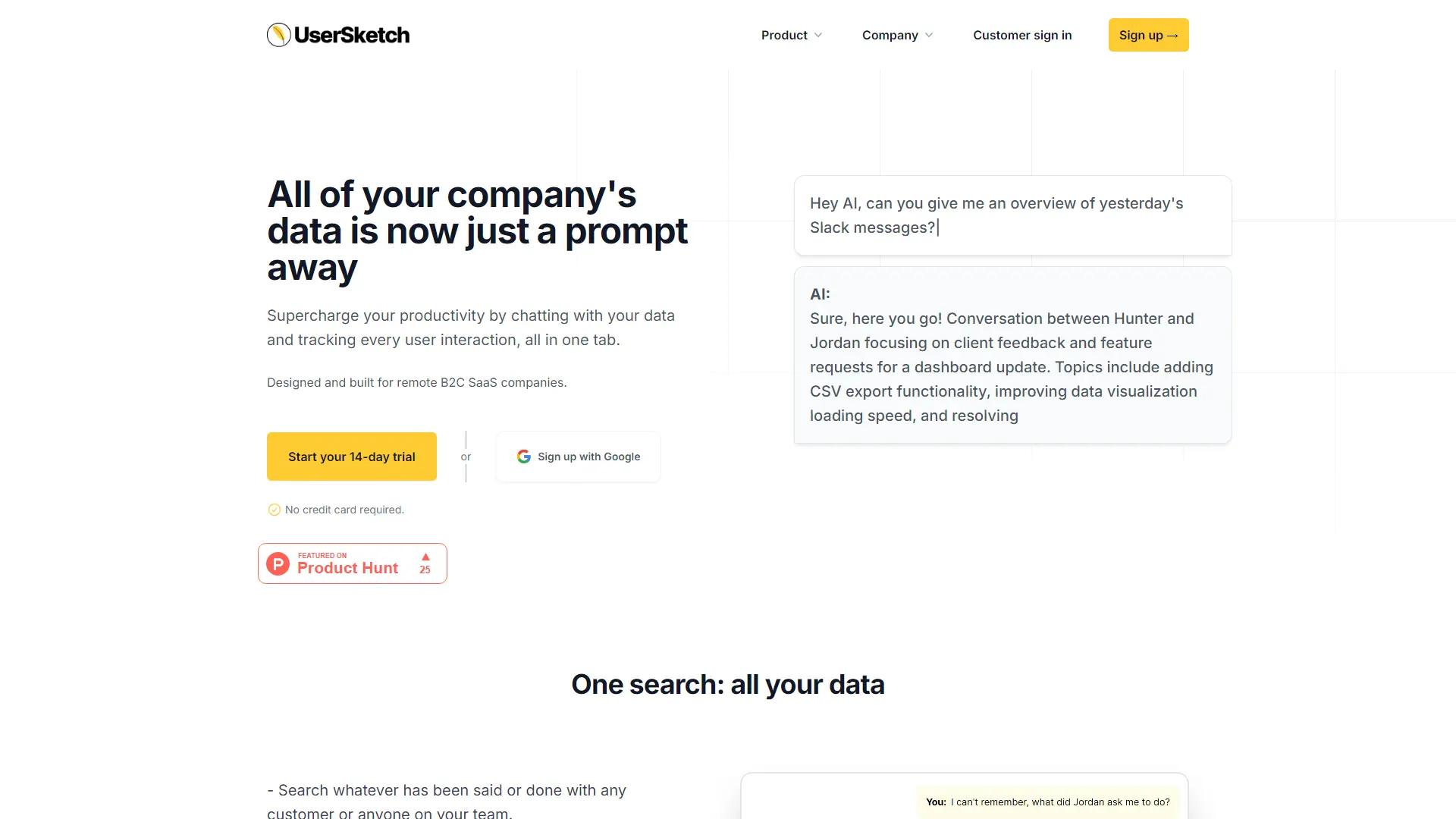 UserSketch screenshot