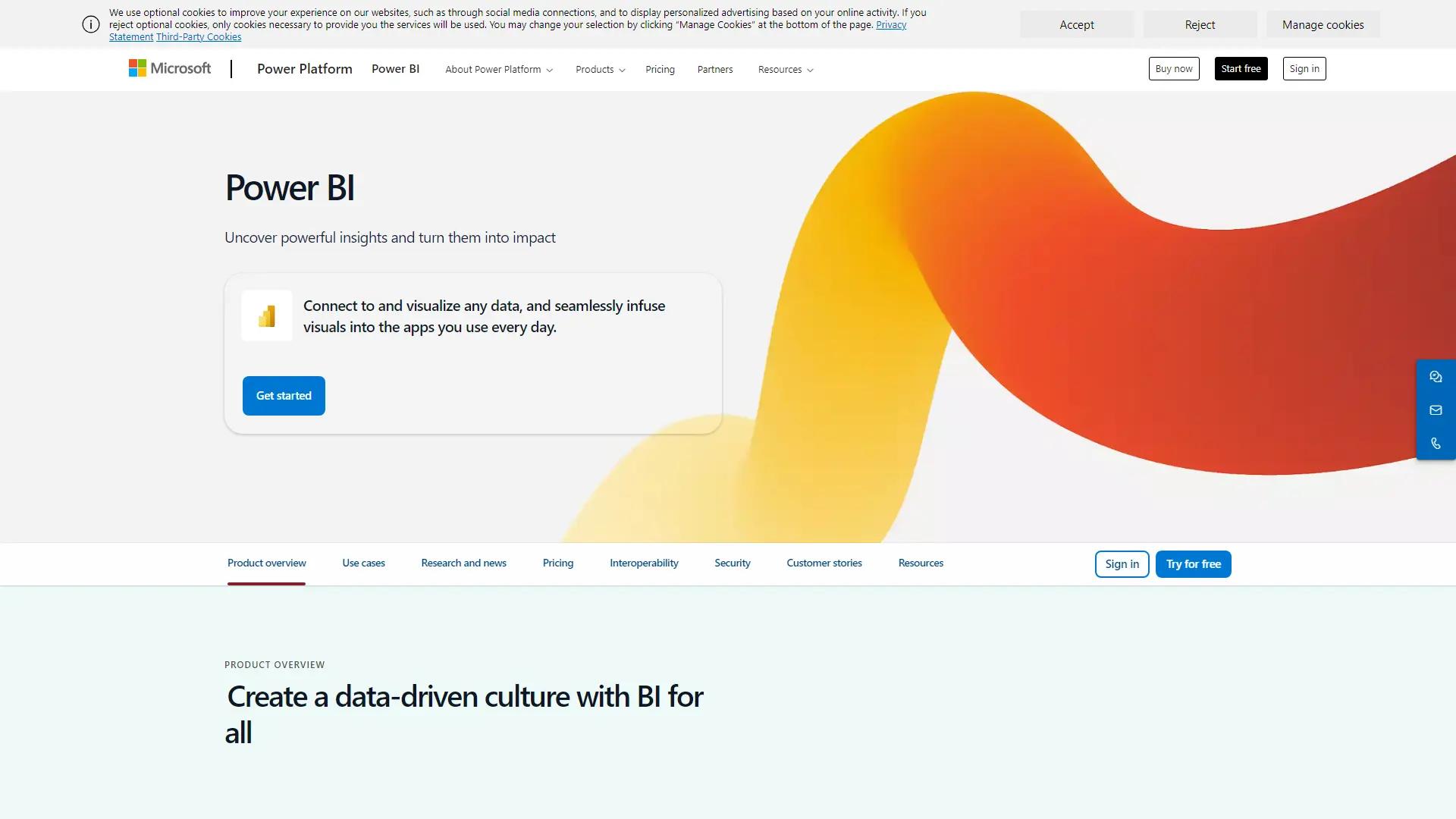 Powerbi Microsoft screenshot