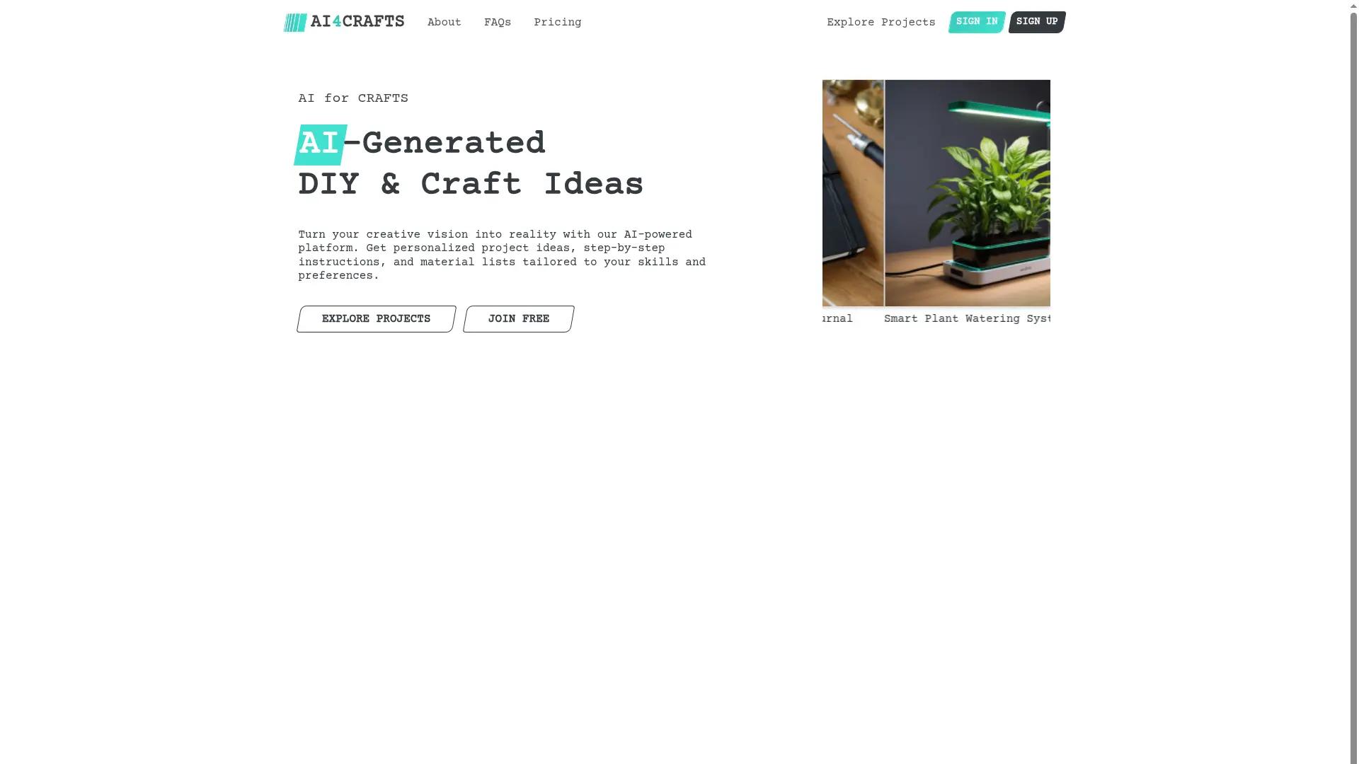 ai4crafts screenshot