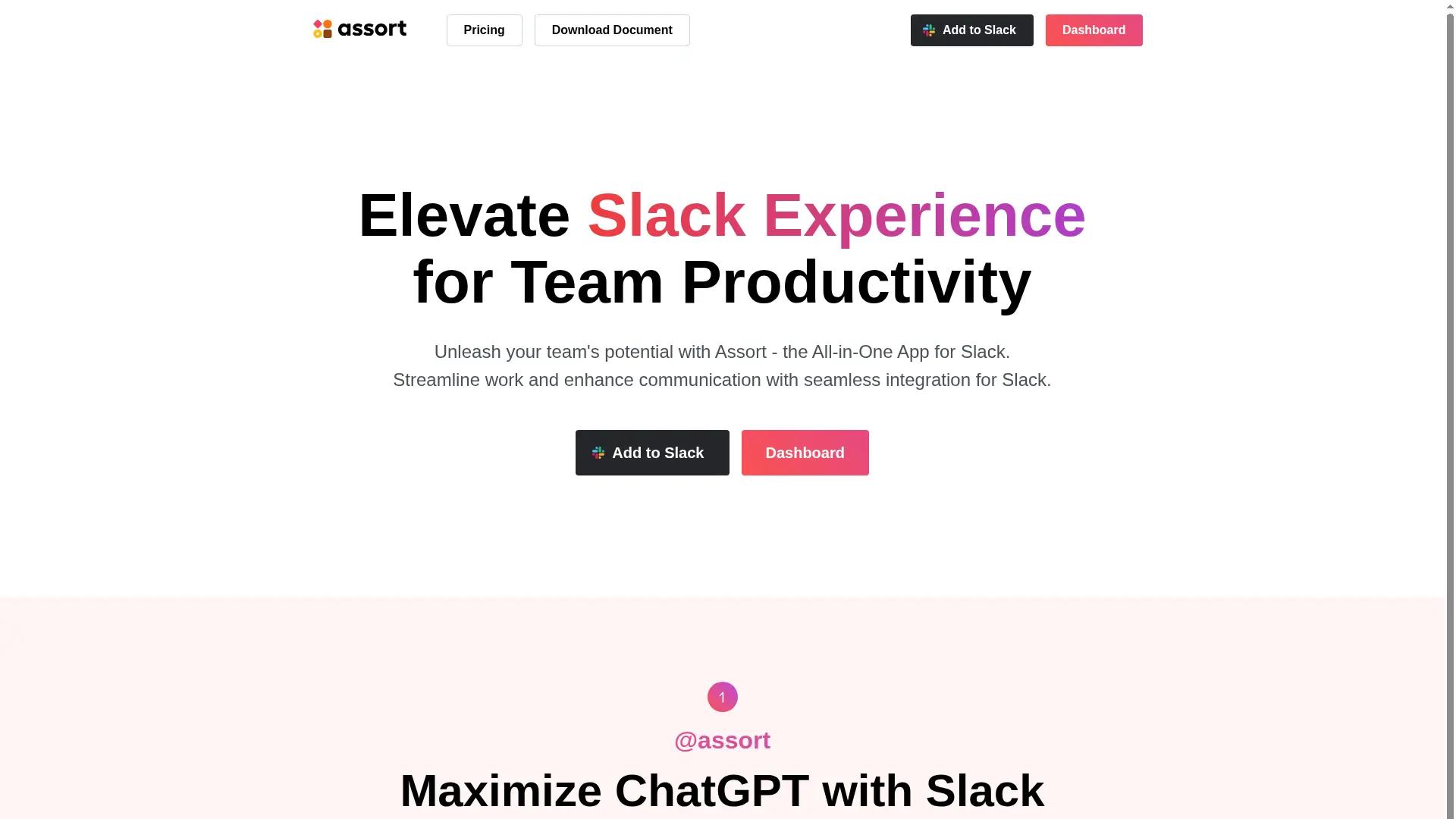 Assort Poll screenshot