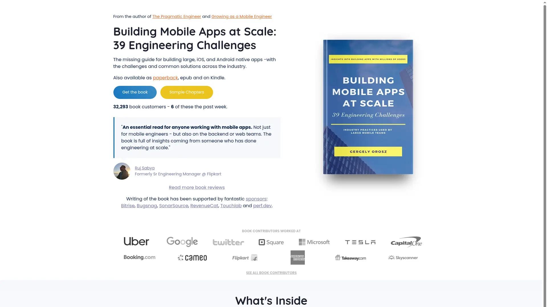 Building Mobile Apps at Scale screenshot