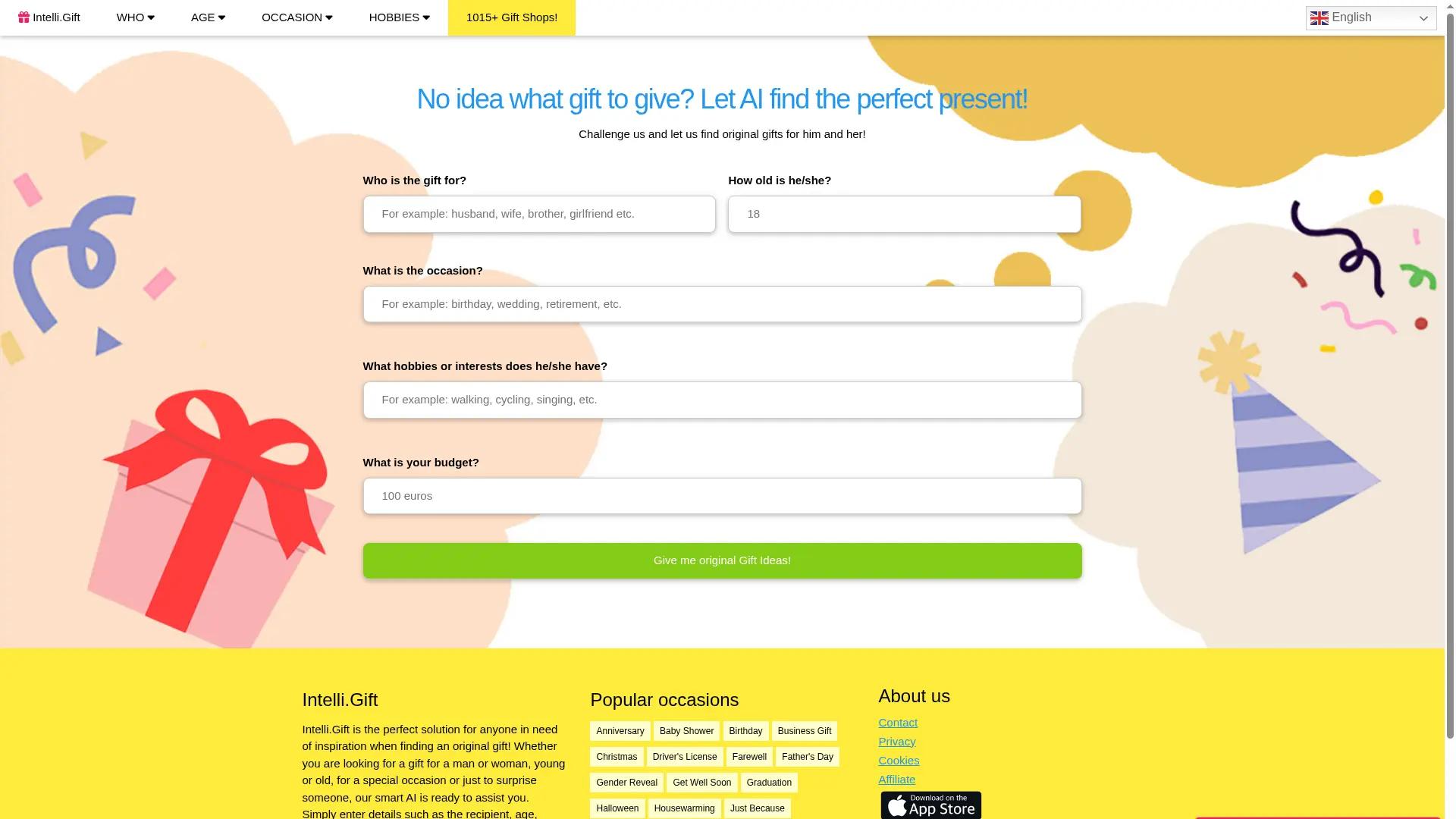 GiftasticAI screenshot