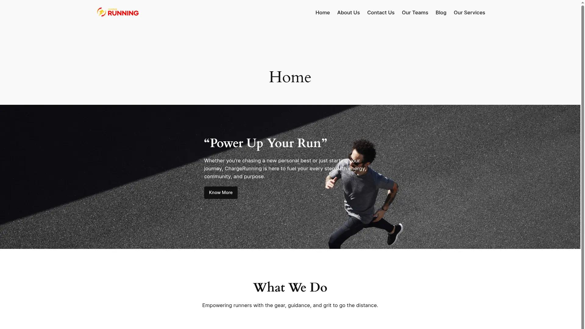 Charge Running screenshot