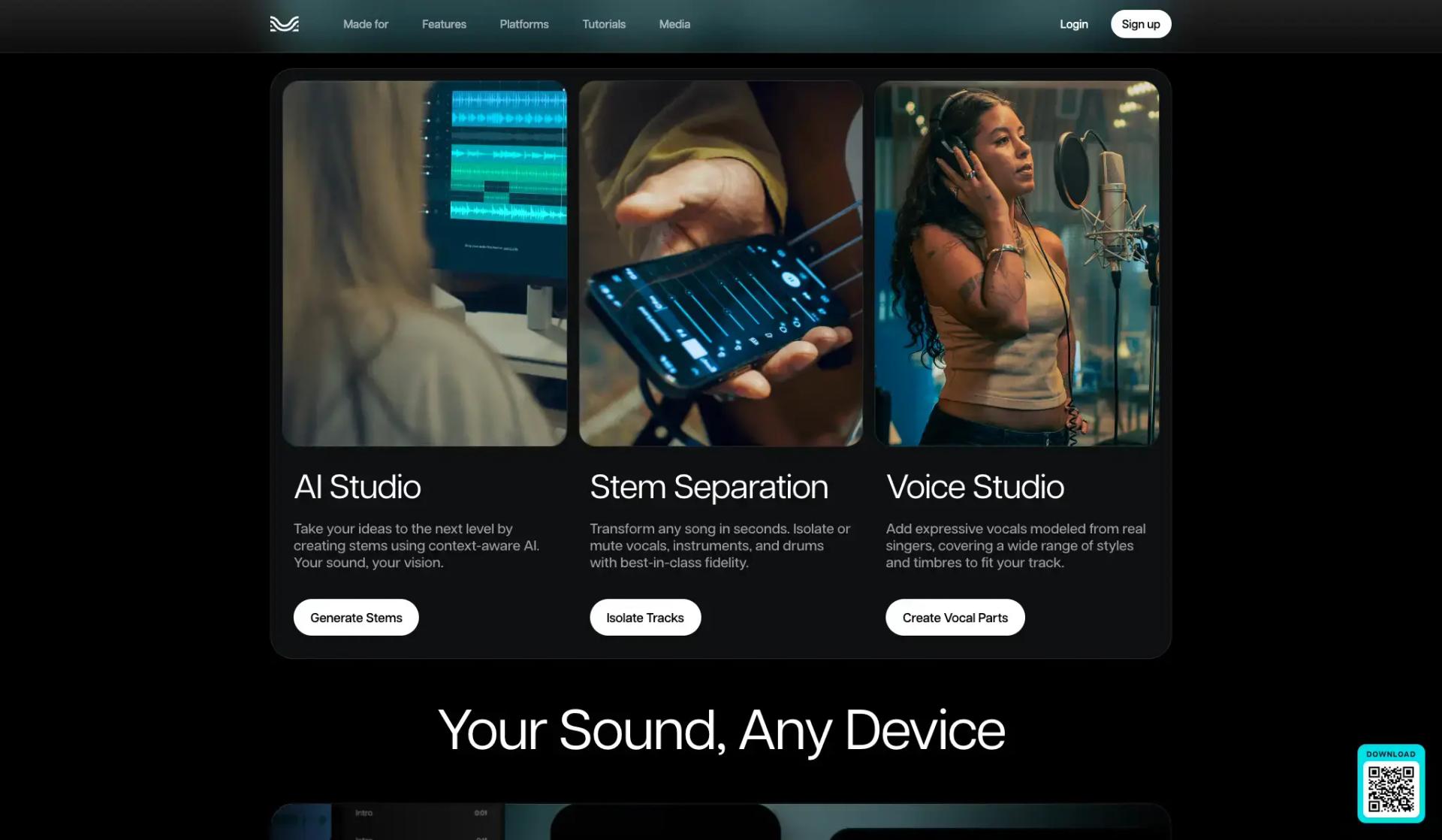 Moises App screenshot