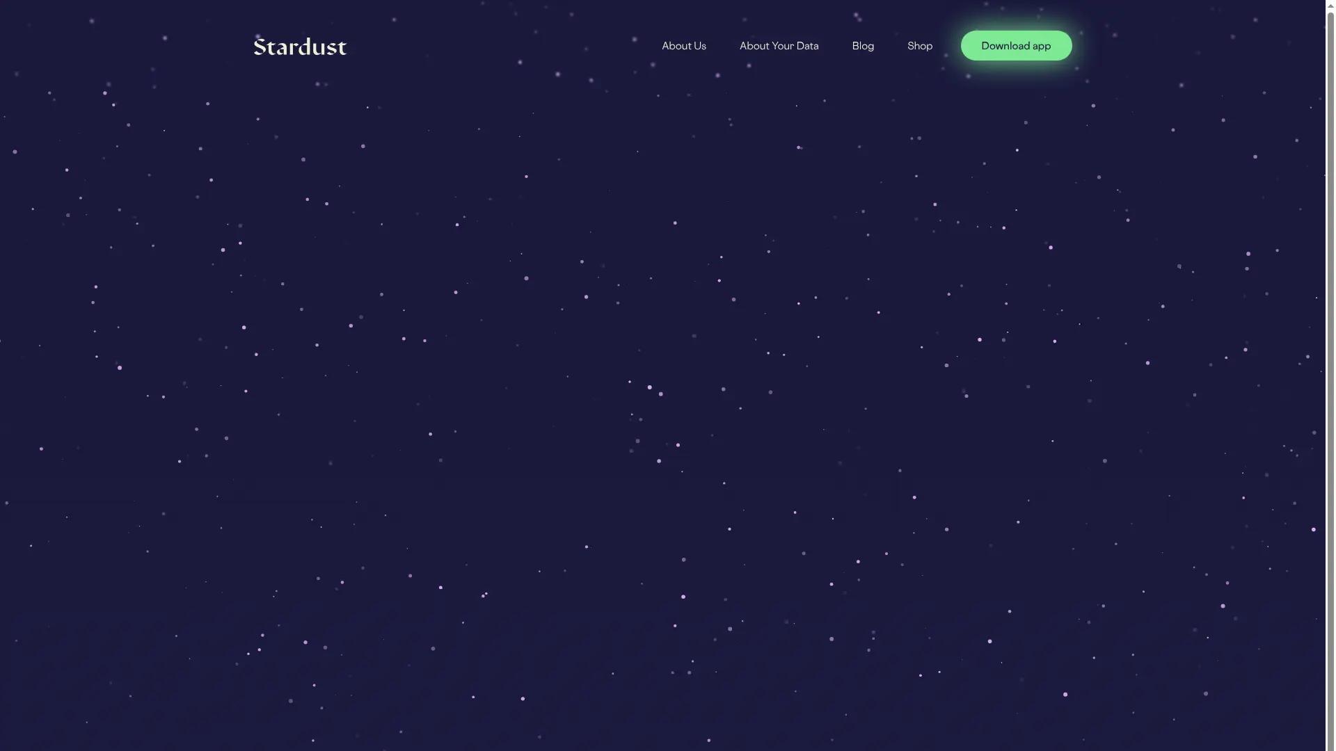 Stardust screenshot